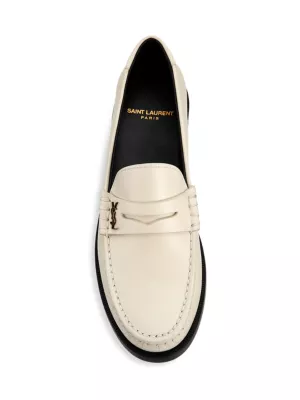 Le Loafer Monogram Leather Loafers