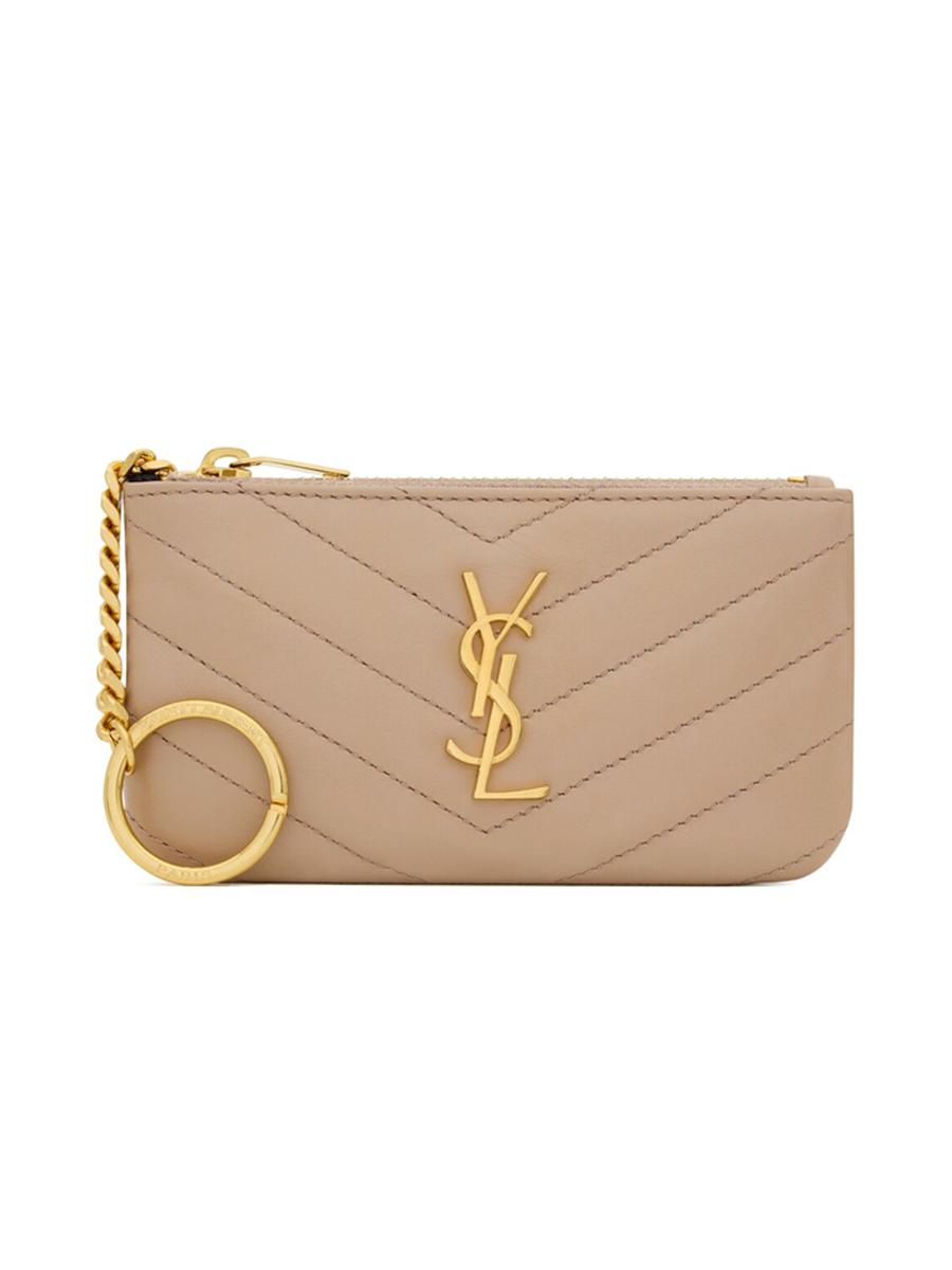 【SAINT LAURENT】ENVELOPPE レザー フラップバッグ スモール Saint Laurent - Large Black Leather Envelope Pouch