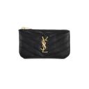 Monogram Matelasse Leather Zip-Around Wallet