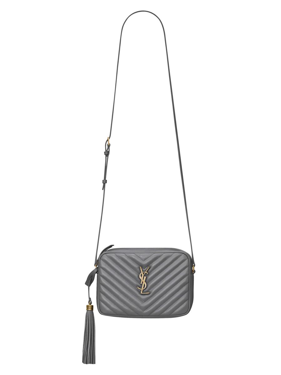 SAINT LAURENT CAMERA BAG カメラケース YSL SAINT LAURENT Quilted Camera Crossbody Bag with Pocket