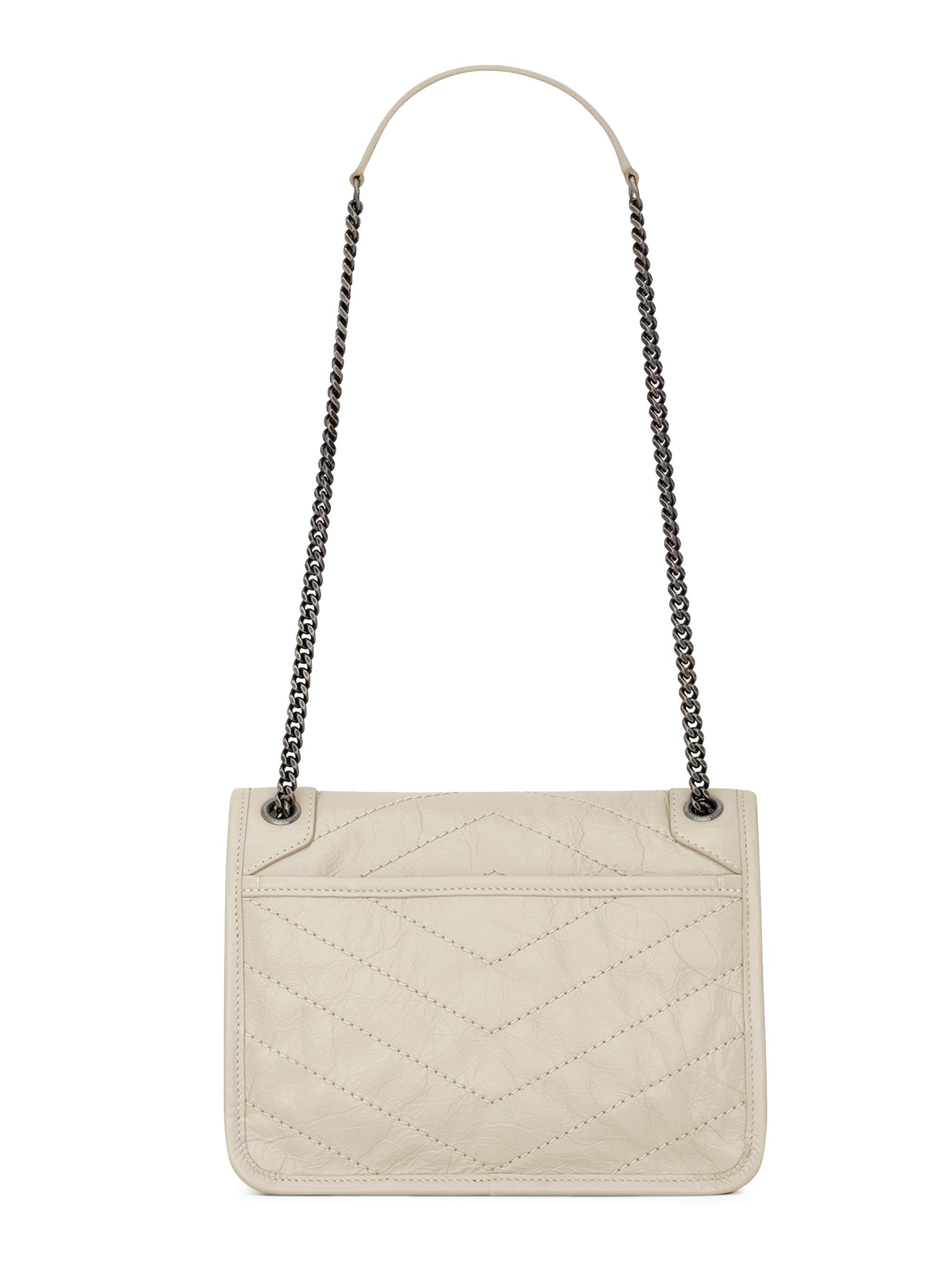 Saint Laurent Niki Baby Shoulder Bag in Vintage Leather | Saks