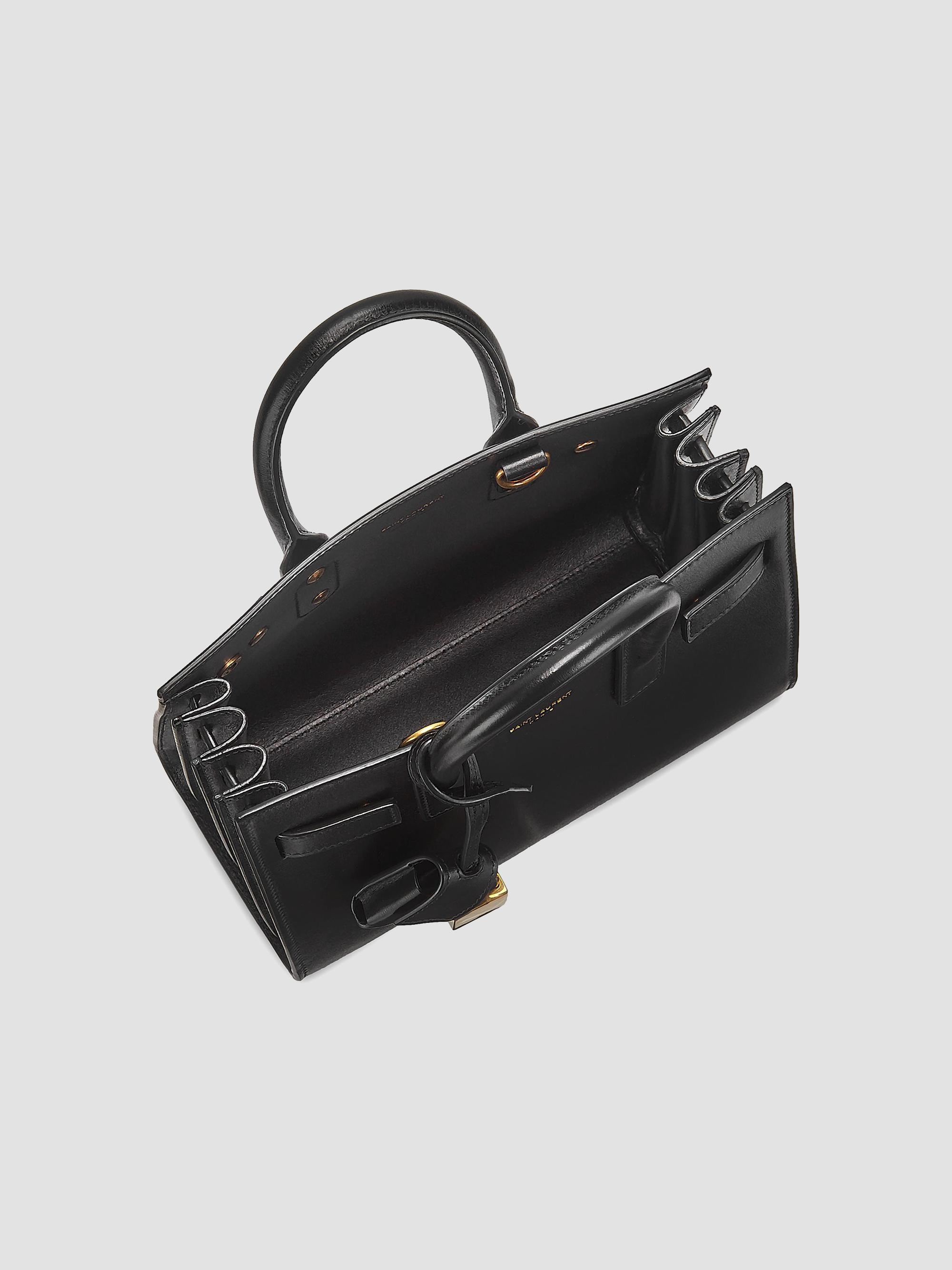 Saint Laurent Nano Sac De Jour Leather Satchel | Saks Fifth Avenue