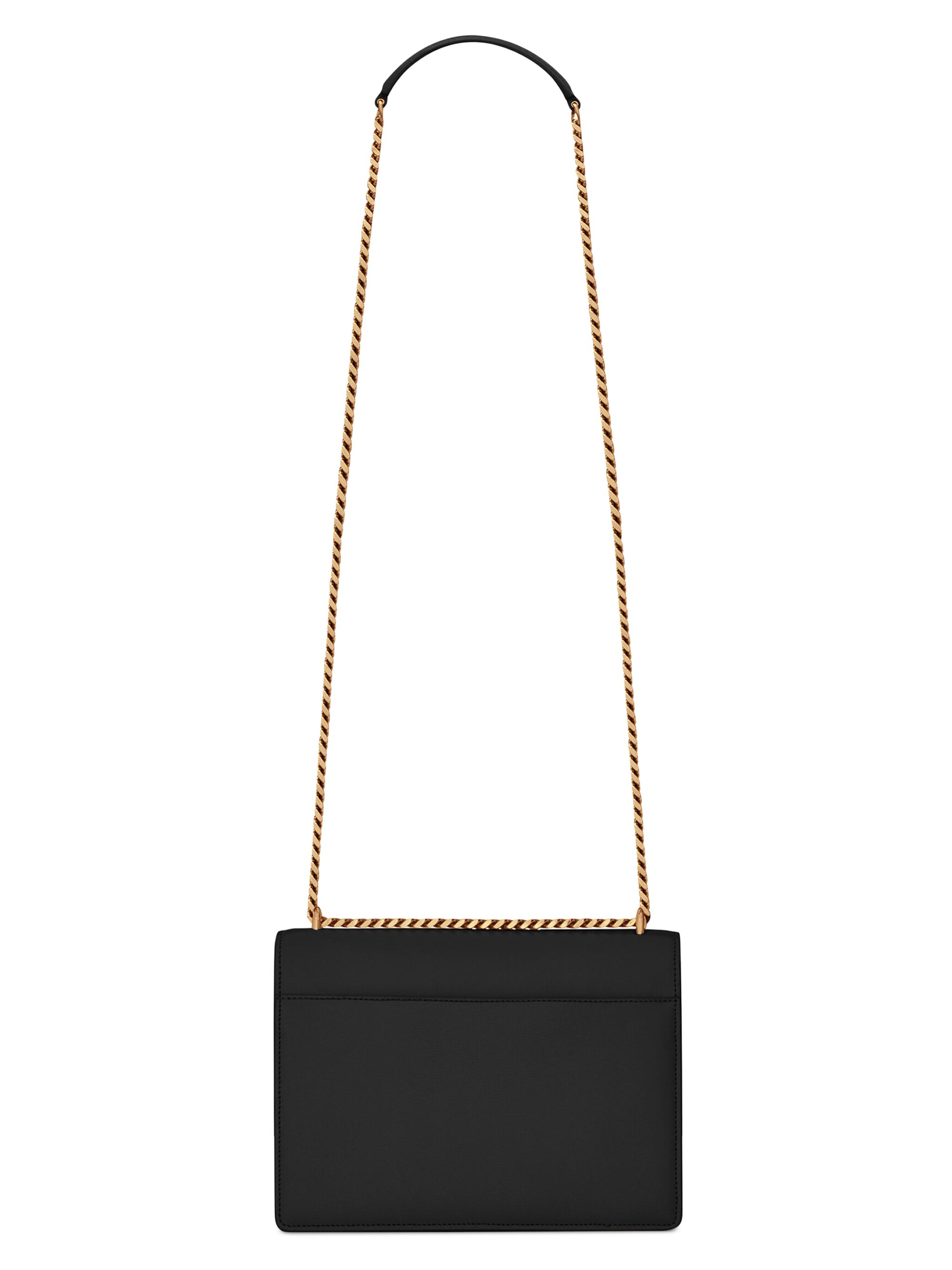 Saint Laurent Sunset Medium Shoulder Bag in Smooth Leather | Saks