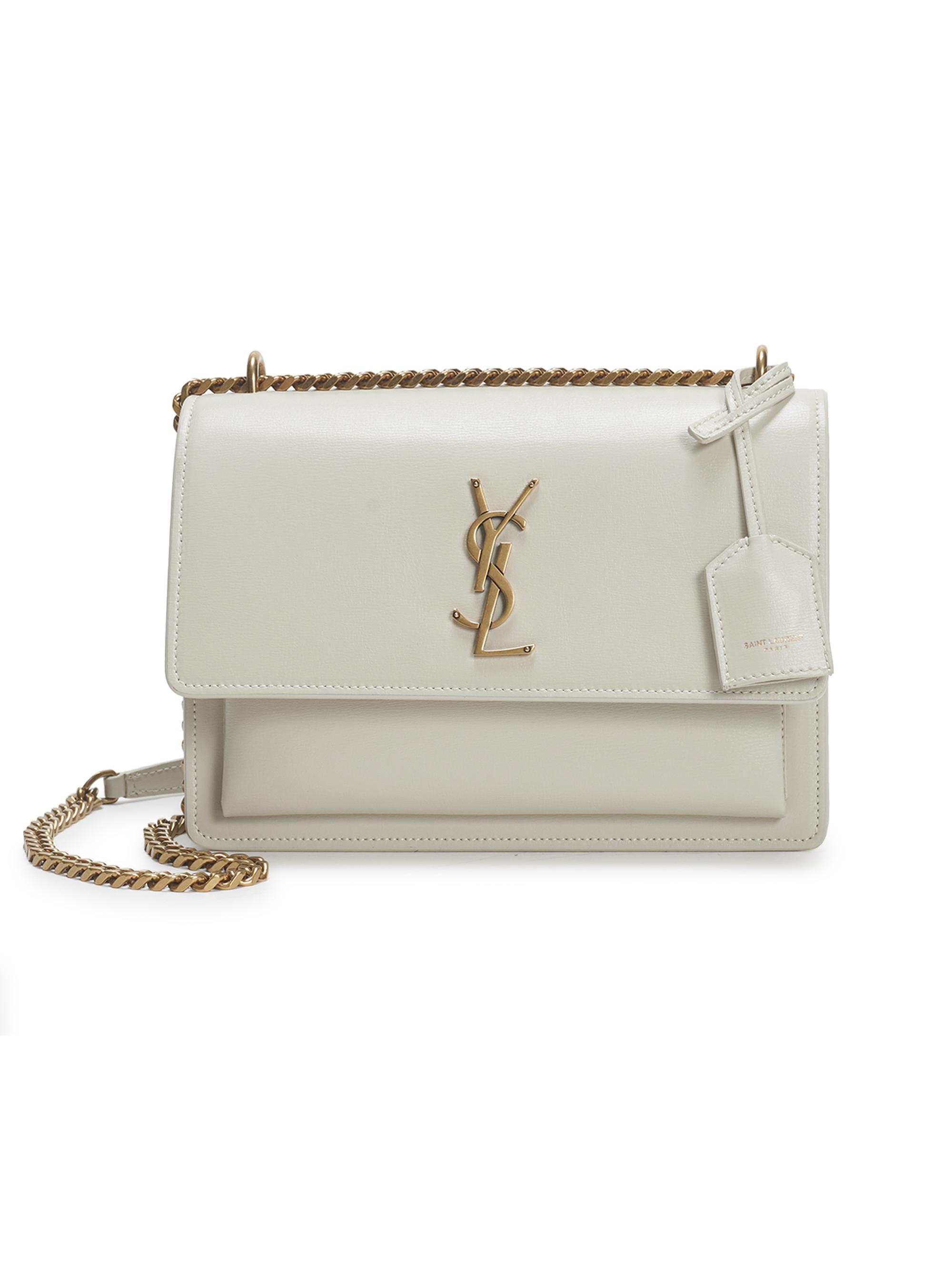Saint Laurent Cassandre Envelope Chain Wallet in Lambskin | Saks
