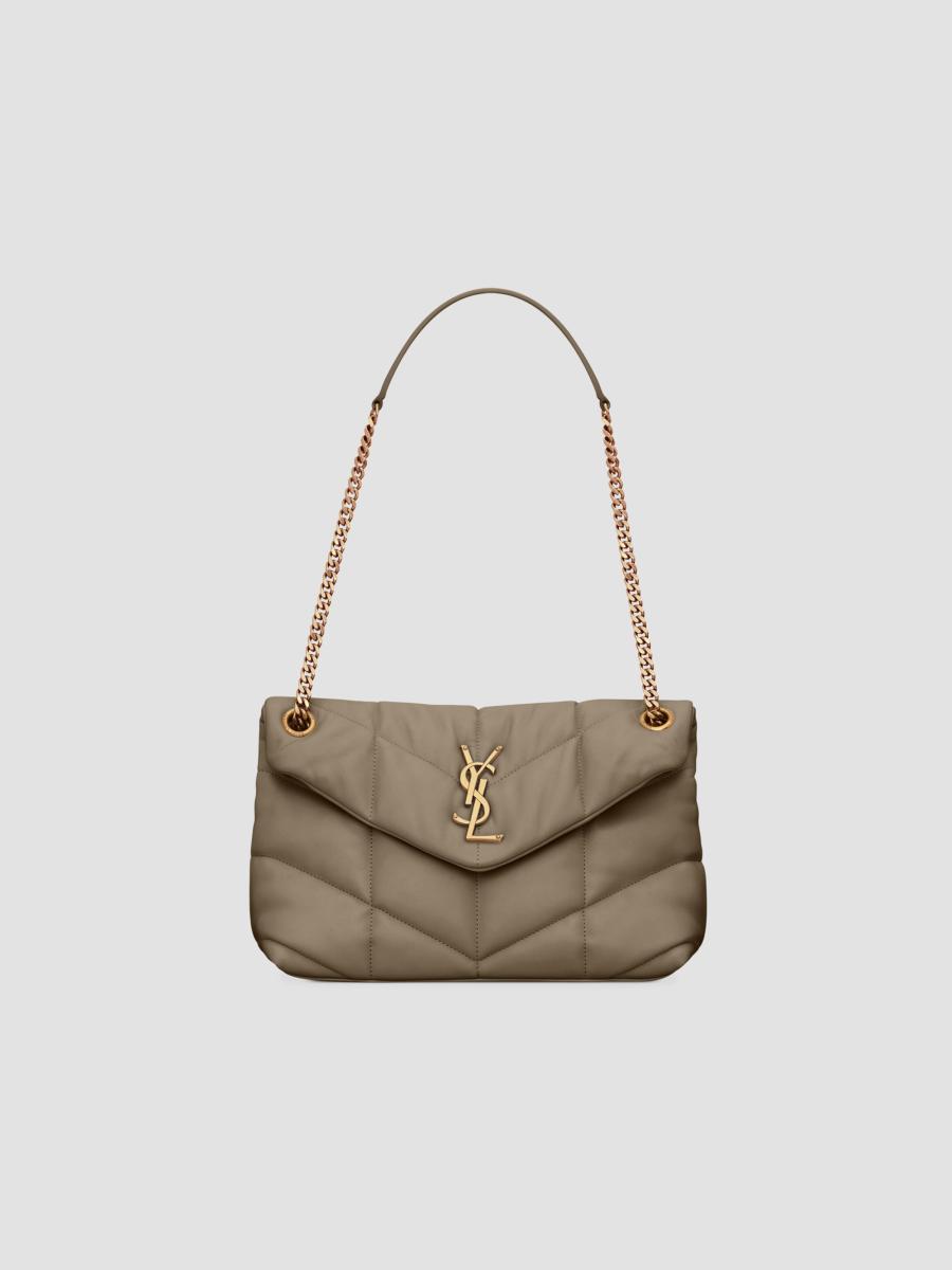 Saint Laurent Puffer Small Shoulder Bag in Nappa Leather | Saks