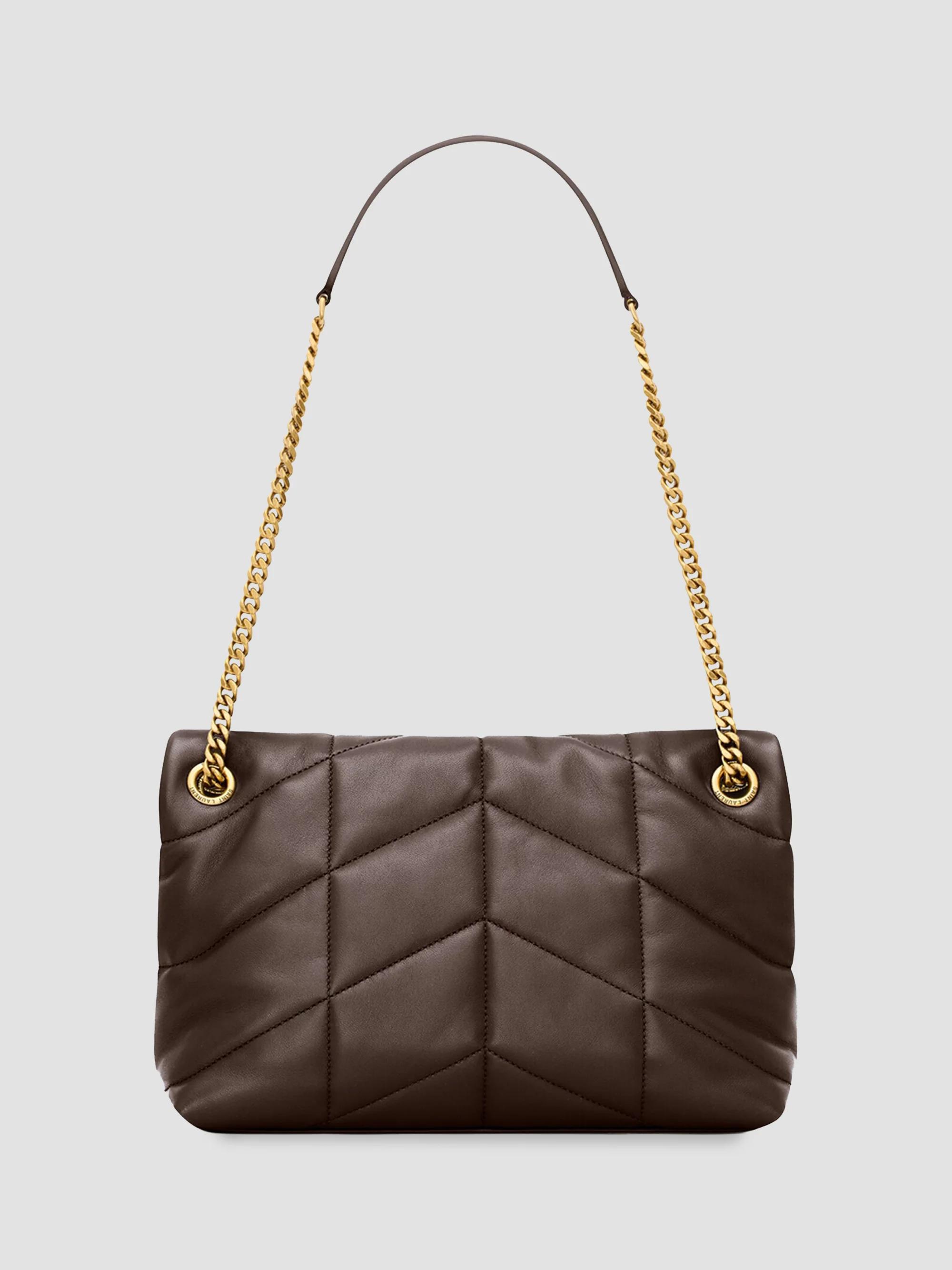 Saint Laurent Puffer Small バッグ Saint Laurent Puffer Small Shoulder Bag in Nappa Leather | Saks