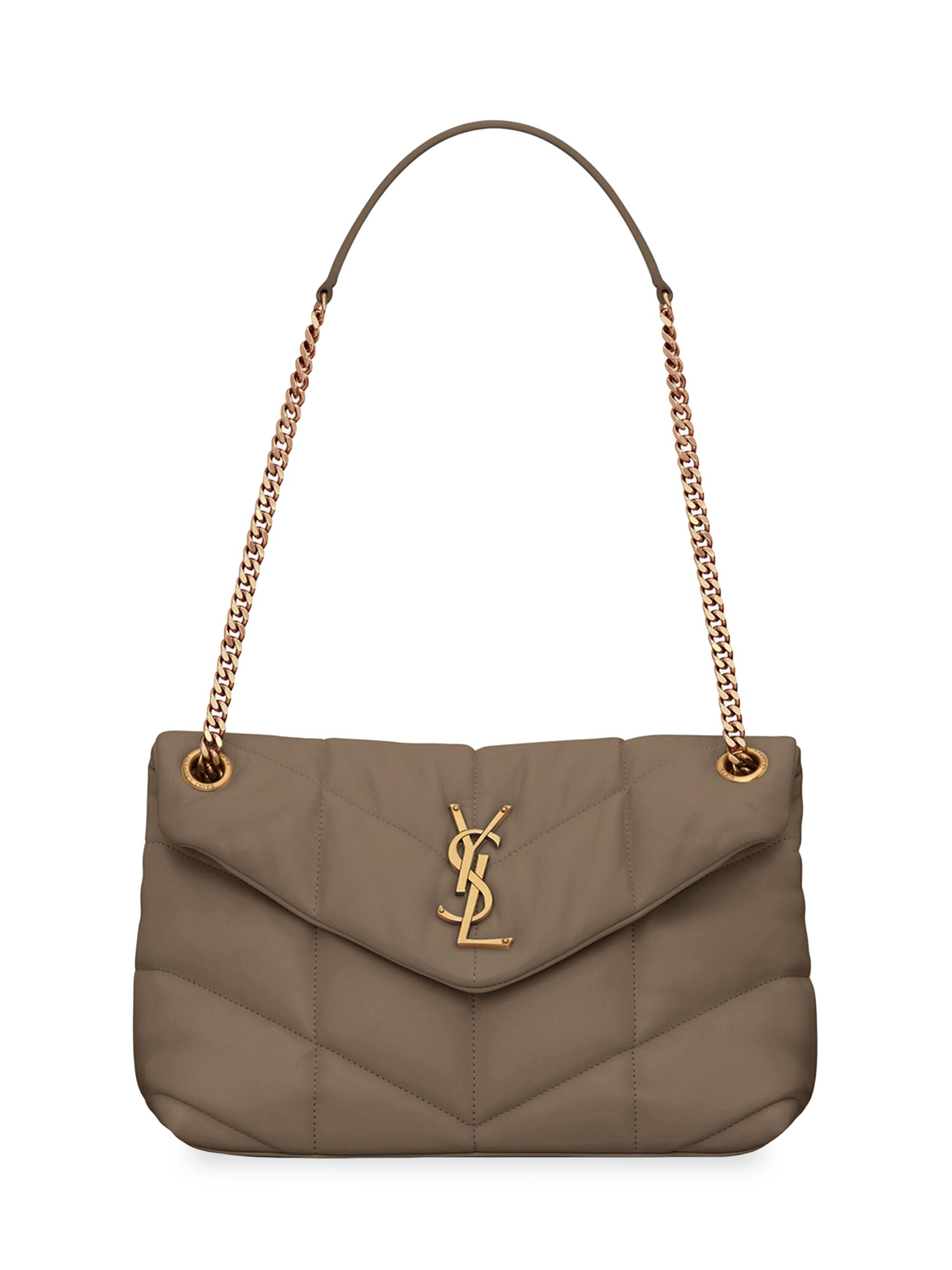 Saint Laurent Puffer Small Shoulder Bag in Nappa Leather