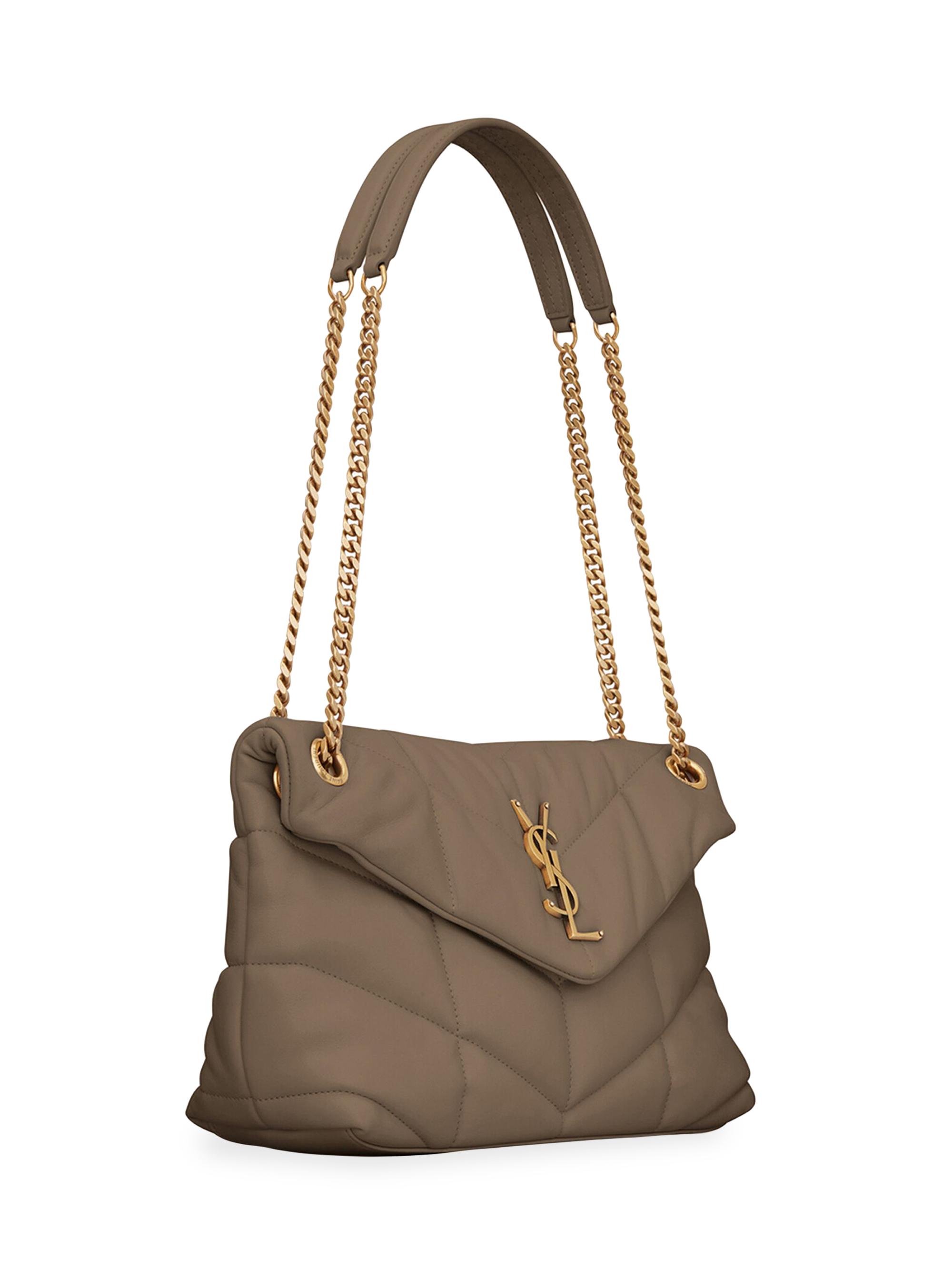 Saint Laurent Puffer Small バッグ Saint Laurent Puffer Small Shoulder Bag in Nappa Leather | Saks