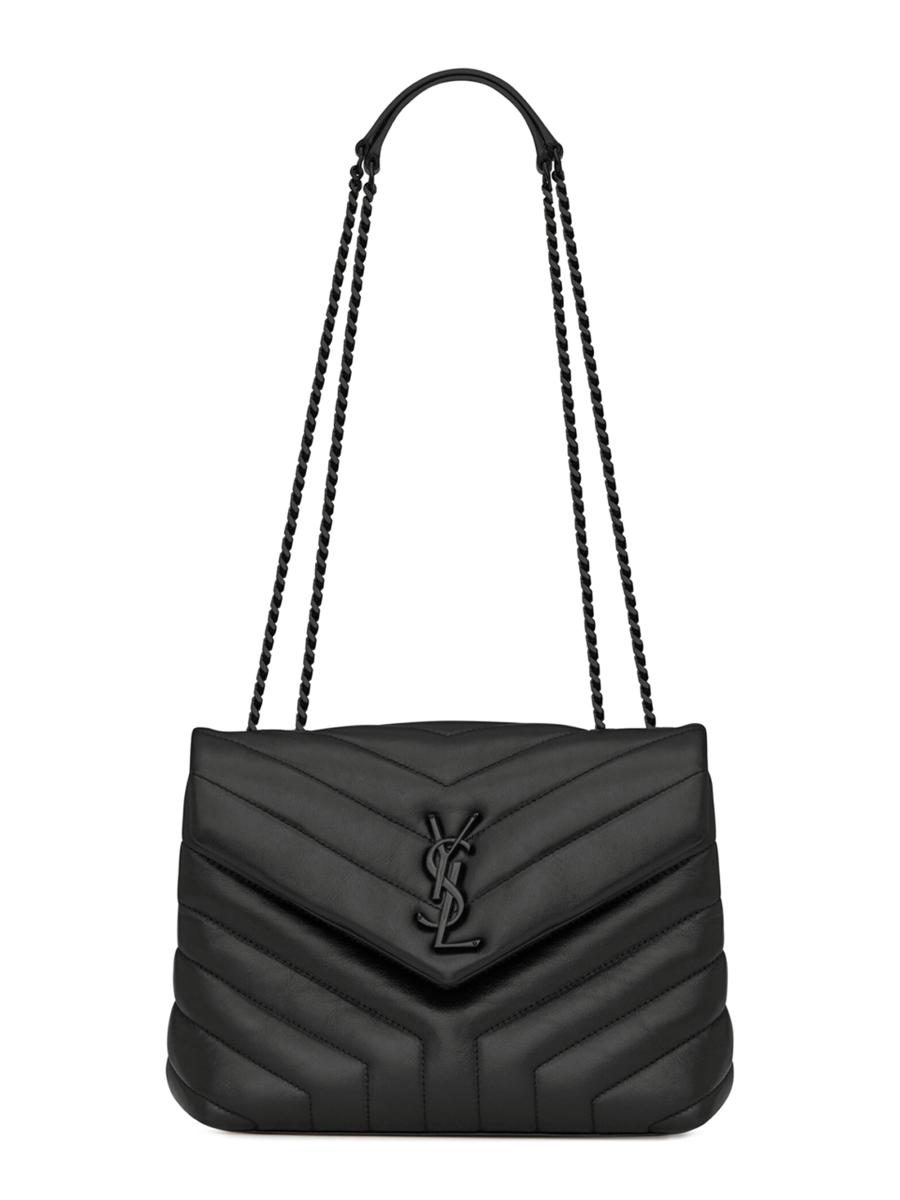 【関税&送料込】Saint Laurent Loulou Small Quilted Leather S Saint Laurent Loulou Small Shoulder Bag in Quilted Leather