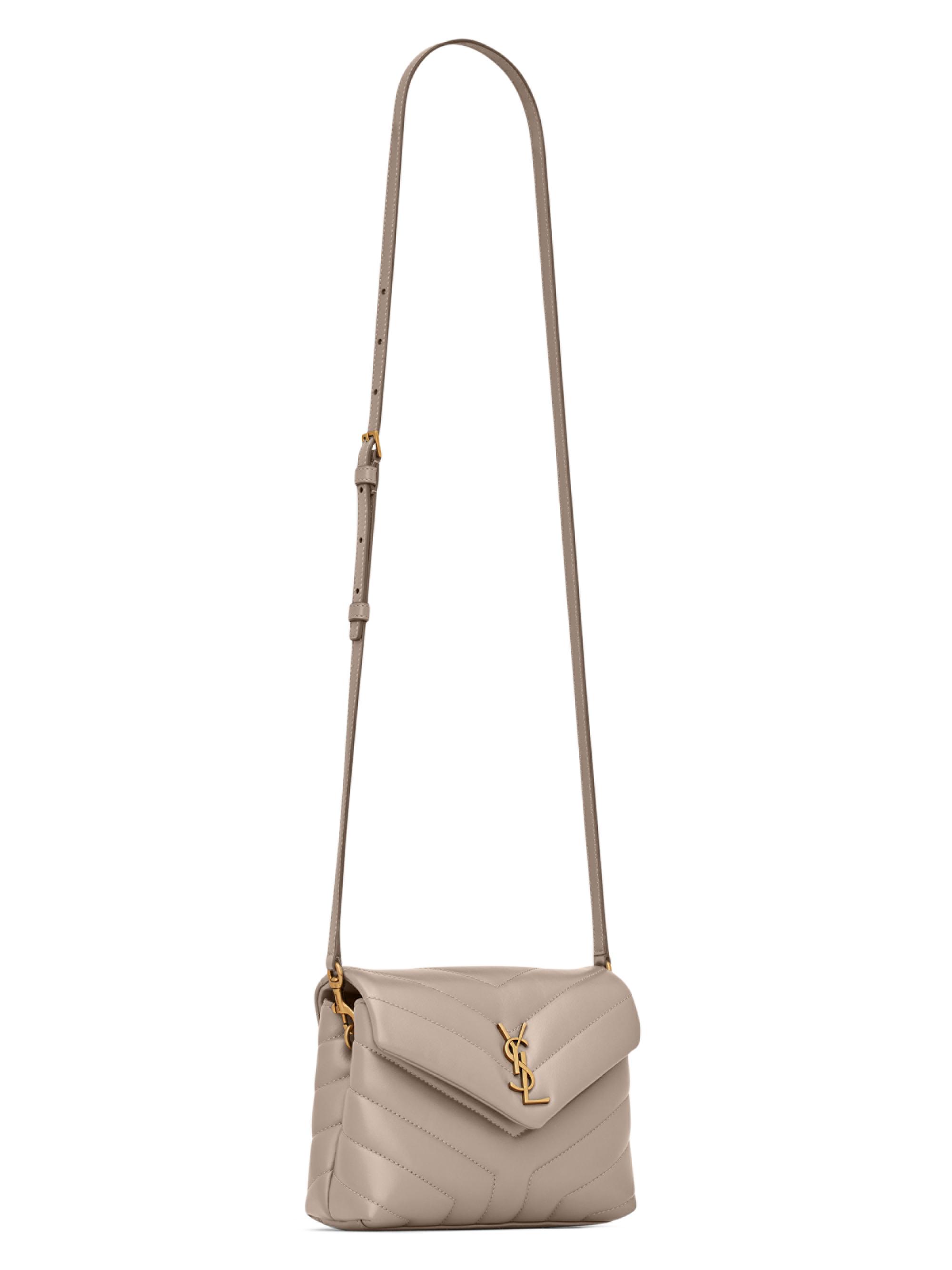 Saint Laurent Mini Loulou Matelassé Leather Shoulder Bag