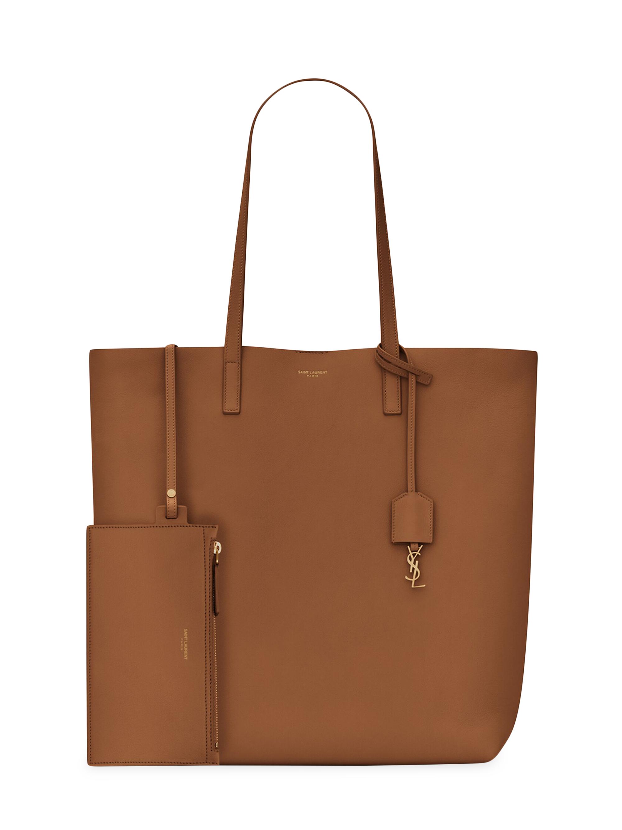 Saint Laurent Shopping Saint Laurent in Leather | Saks Fifth Avenue