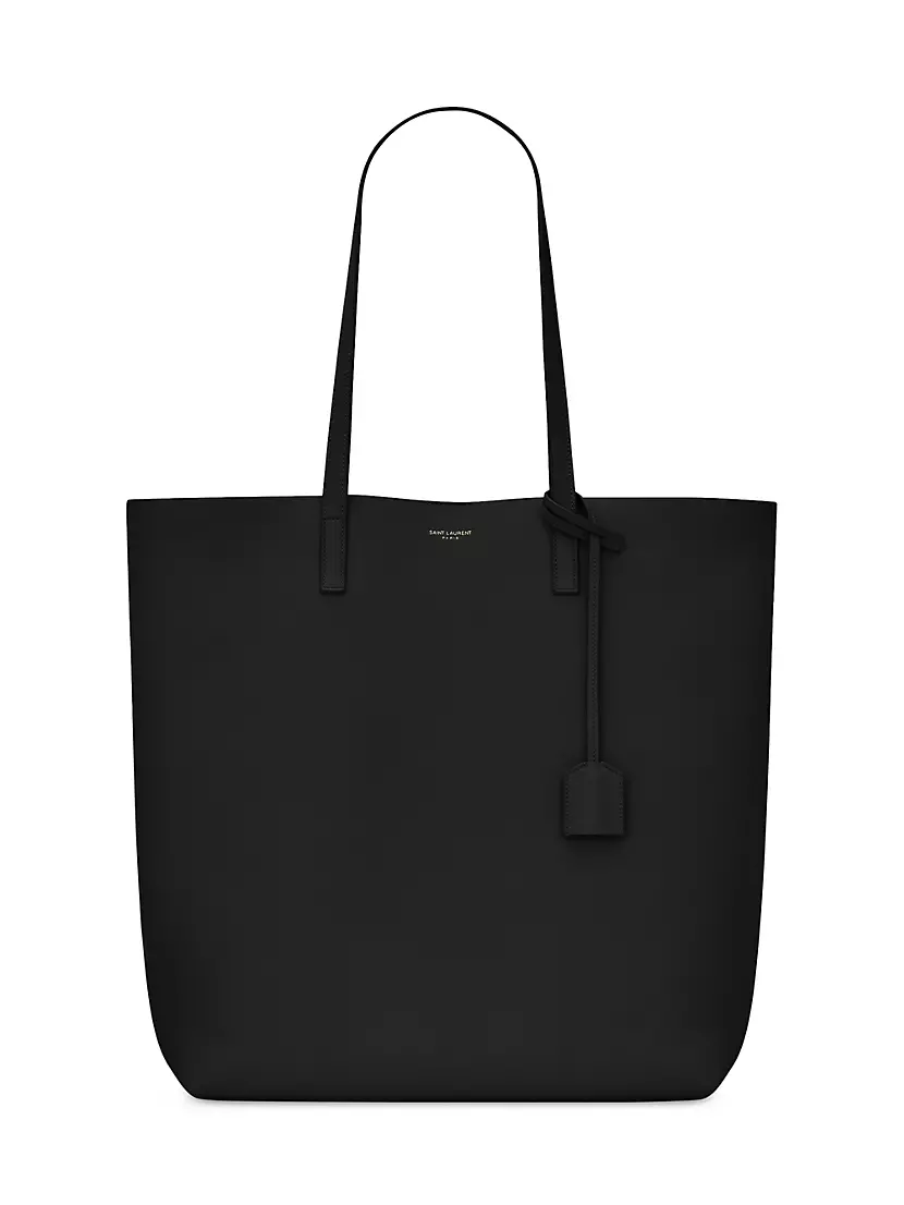 SAINT LAURENT Shopping leather tote