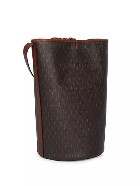 Louis Vuitton Brown Leather And Monogram Canvas Jodie Knee Length