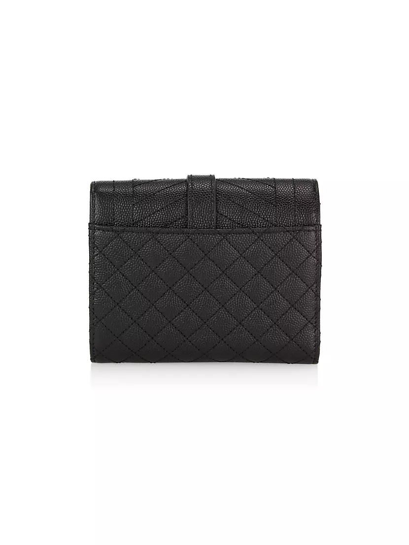 Yves Saint Laurent Gaby Compact Tri Fold Wallet