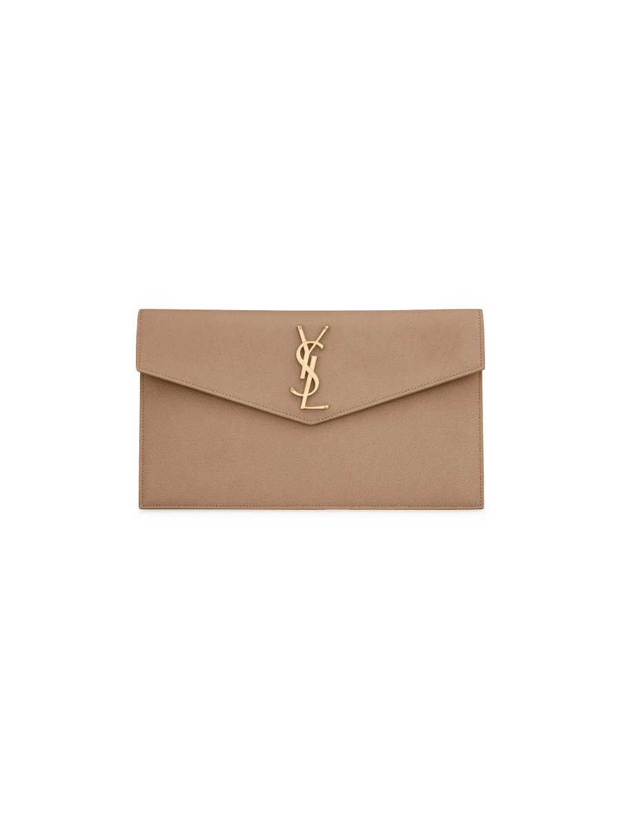 【関税&送料込】Saint Laurent Uptown Pouch Saint Laurent Uptown Pouch in Patent Leather | Saks Fifth Avenue