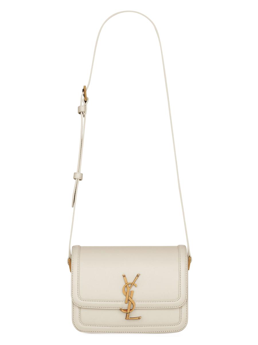 Saint Laurent Solferino Monogram Leather Crossbody Bag