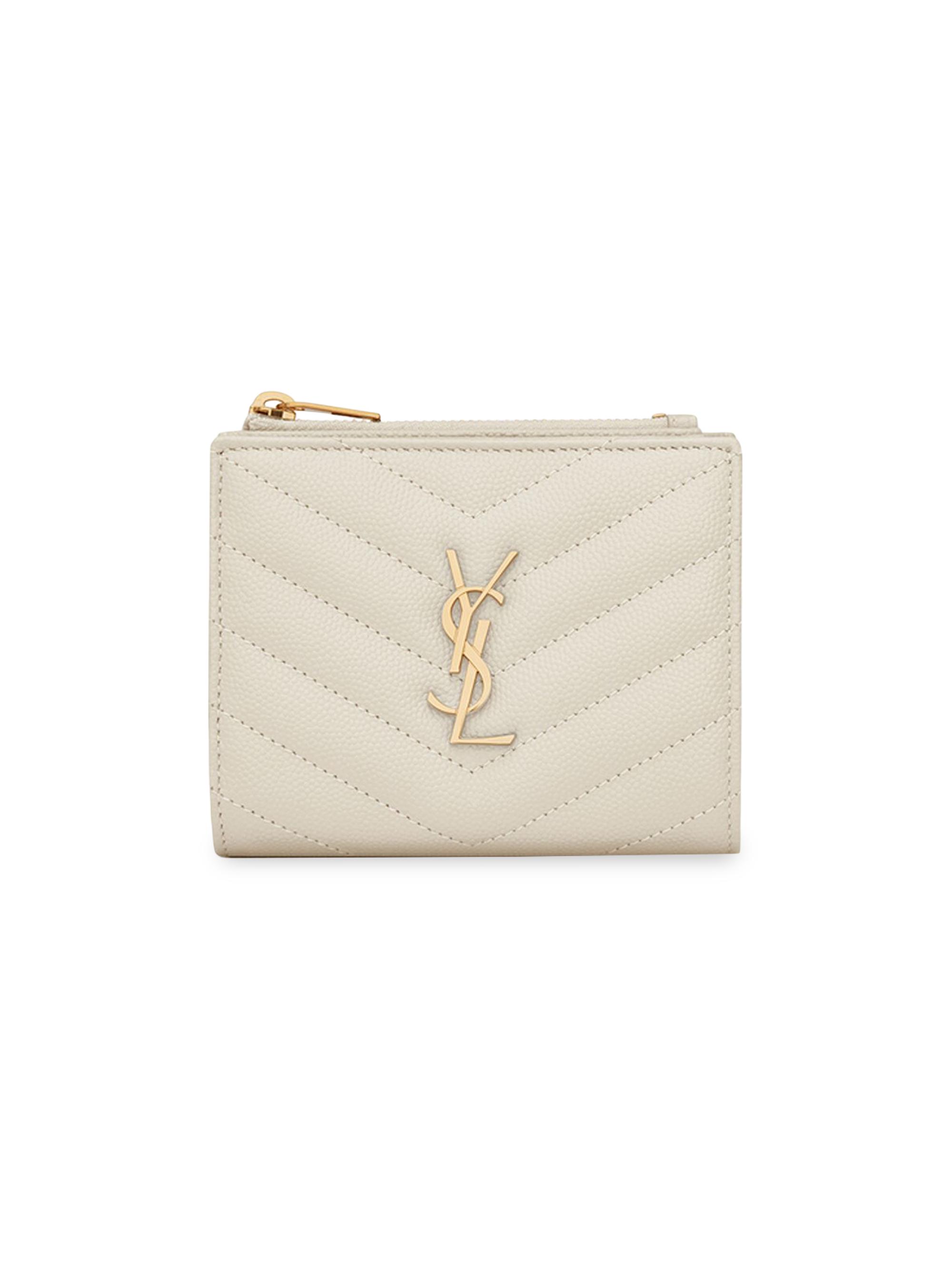 Saint Laurent Cassandre Matelasse Bi-Fold Wallet | Saks Fifth Avenue