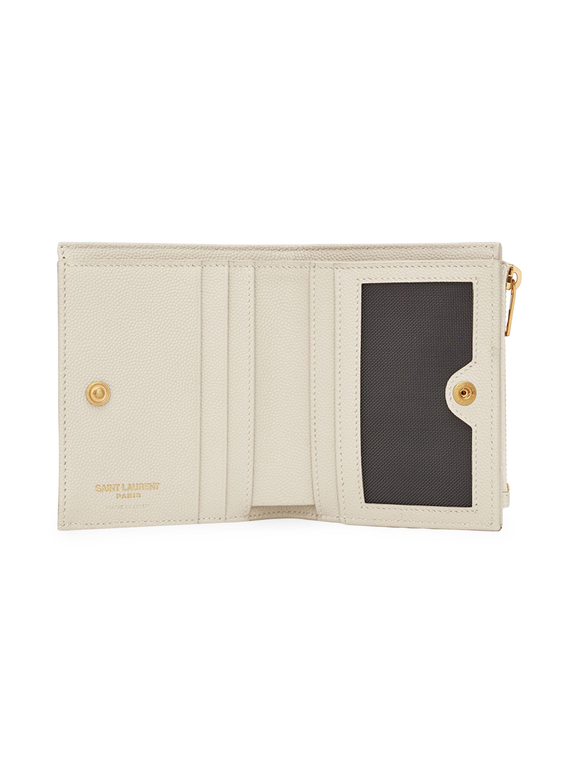 Saint Laurent Cassandre Matelasse Bi-Fold Wallet | Saks Fifth Avenue