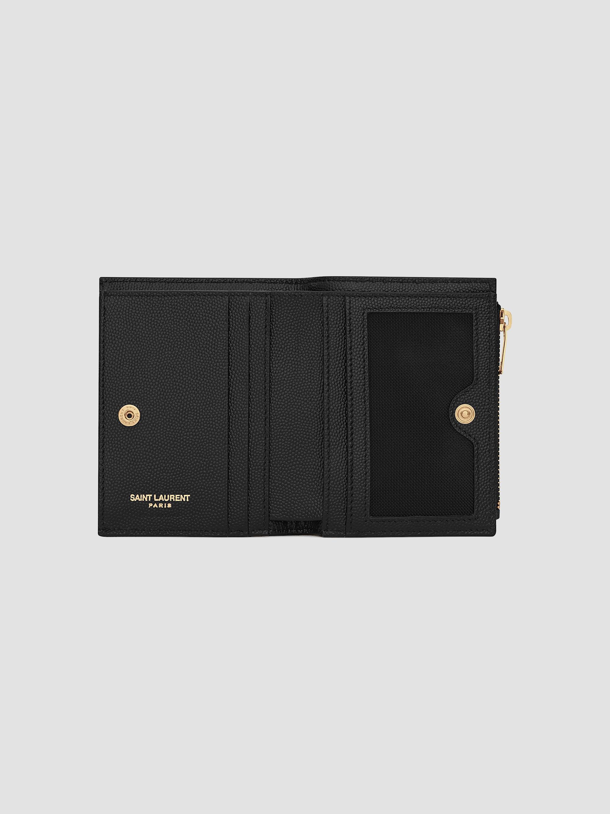 Saint Laurent Cassandre Matelasse Bi-Fold Wallet | Saks Fifth Avenue