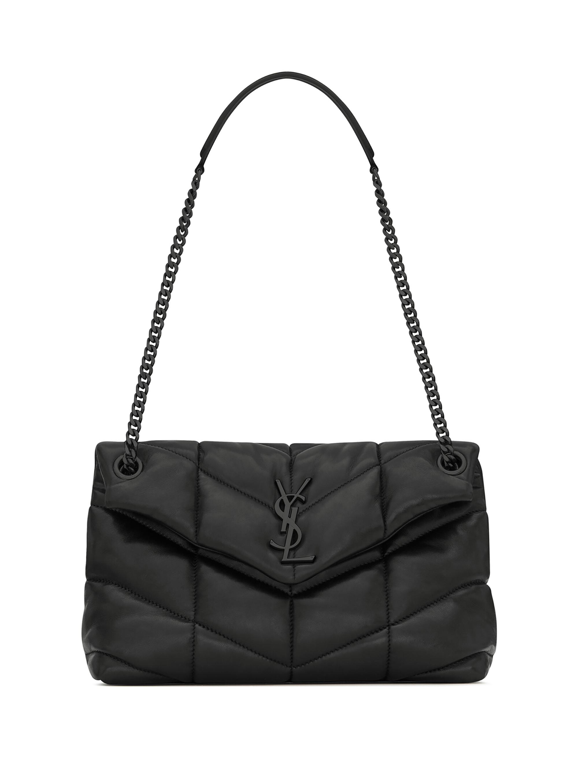 Saint Laurent Loulou Medium Shoulder Bag in Quilted Leather