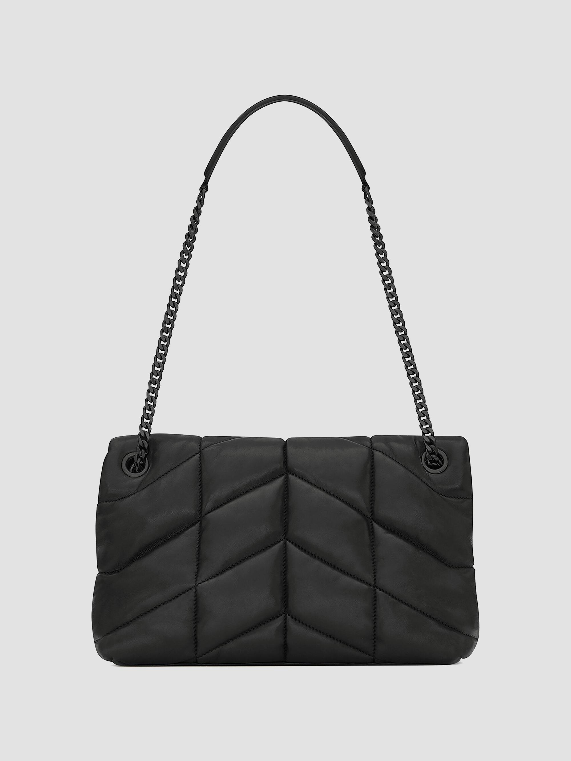 Saint Laurent Puffer Small Shoulder Bag in Nappa Leather | Saks