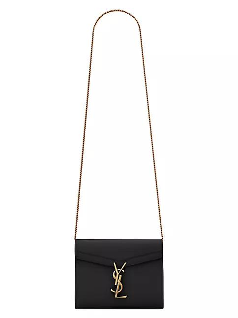 Yves Saint Laurent, Bags, Ysl Saint Laurent Wallet On Chain Black