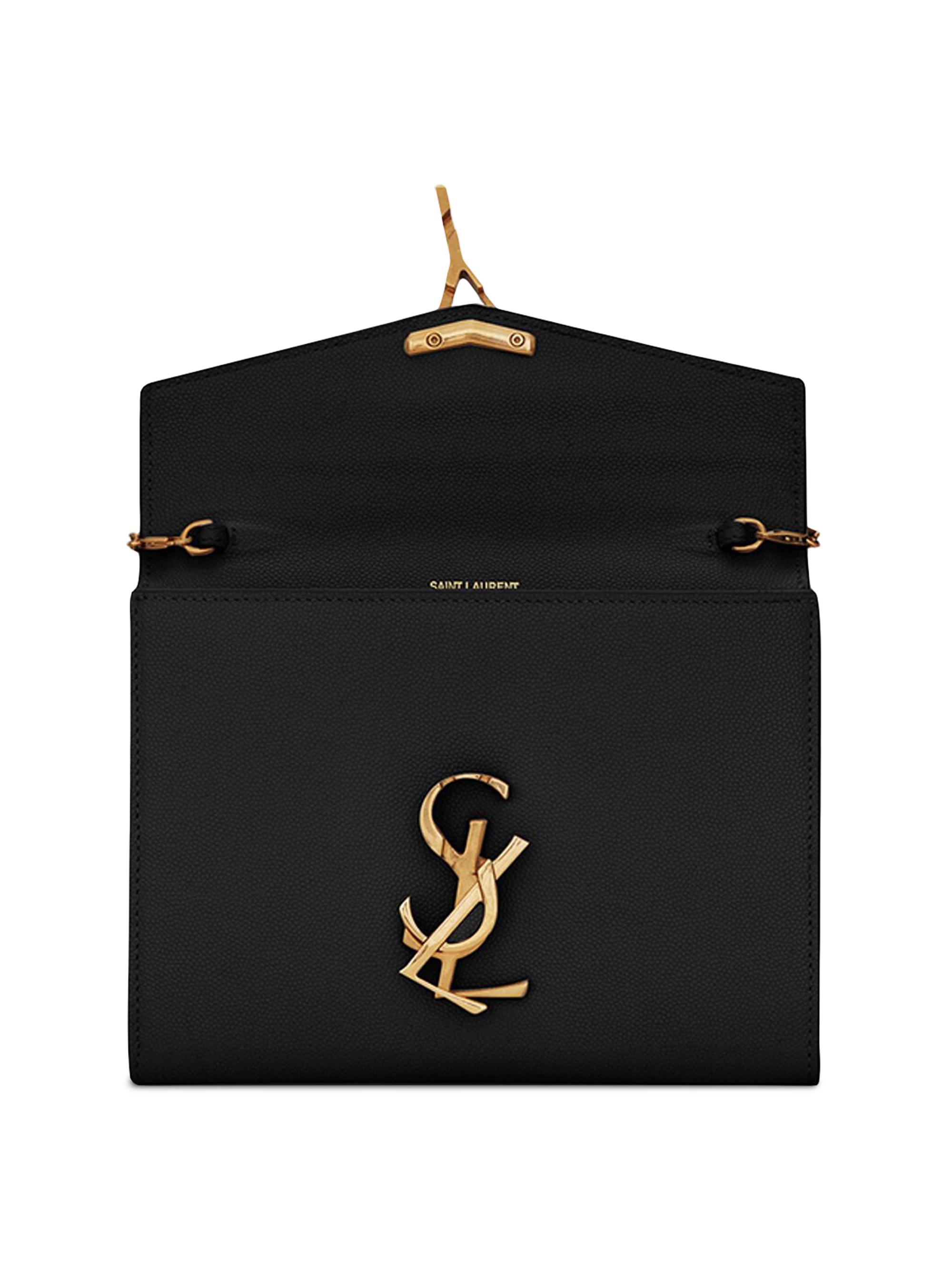 【SAINT LAURENT】Cassandra chain wallet Saint Laurent Cassandra Chain Wallet | Saks Fifth Avenue