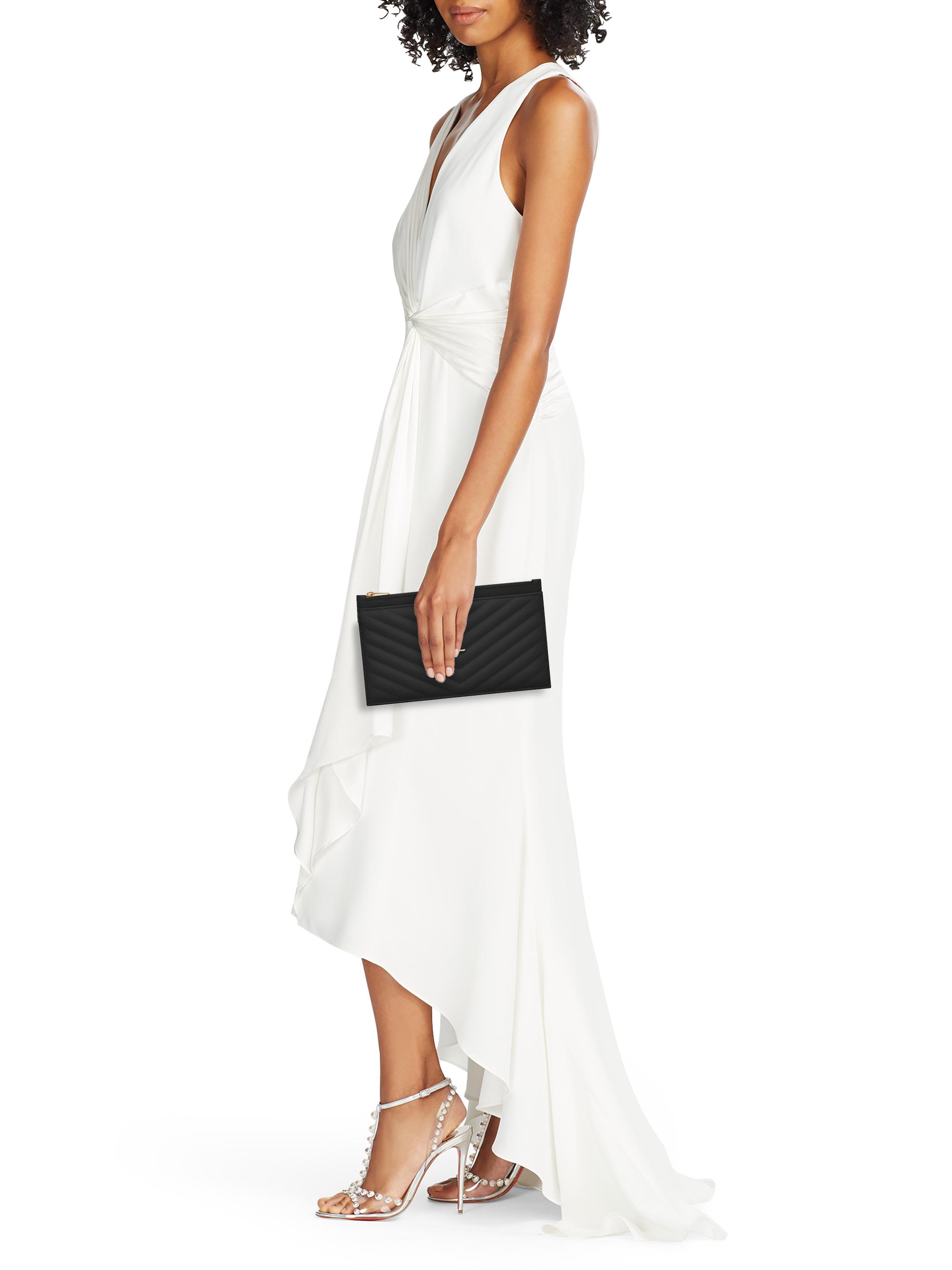 Monogram Matelassé Leather Pouch