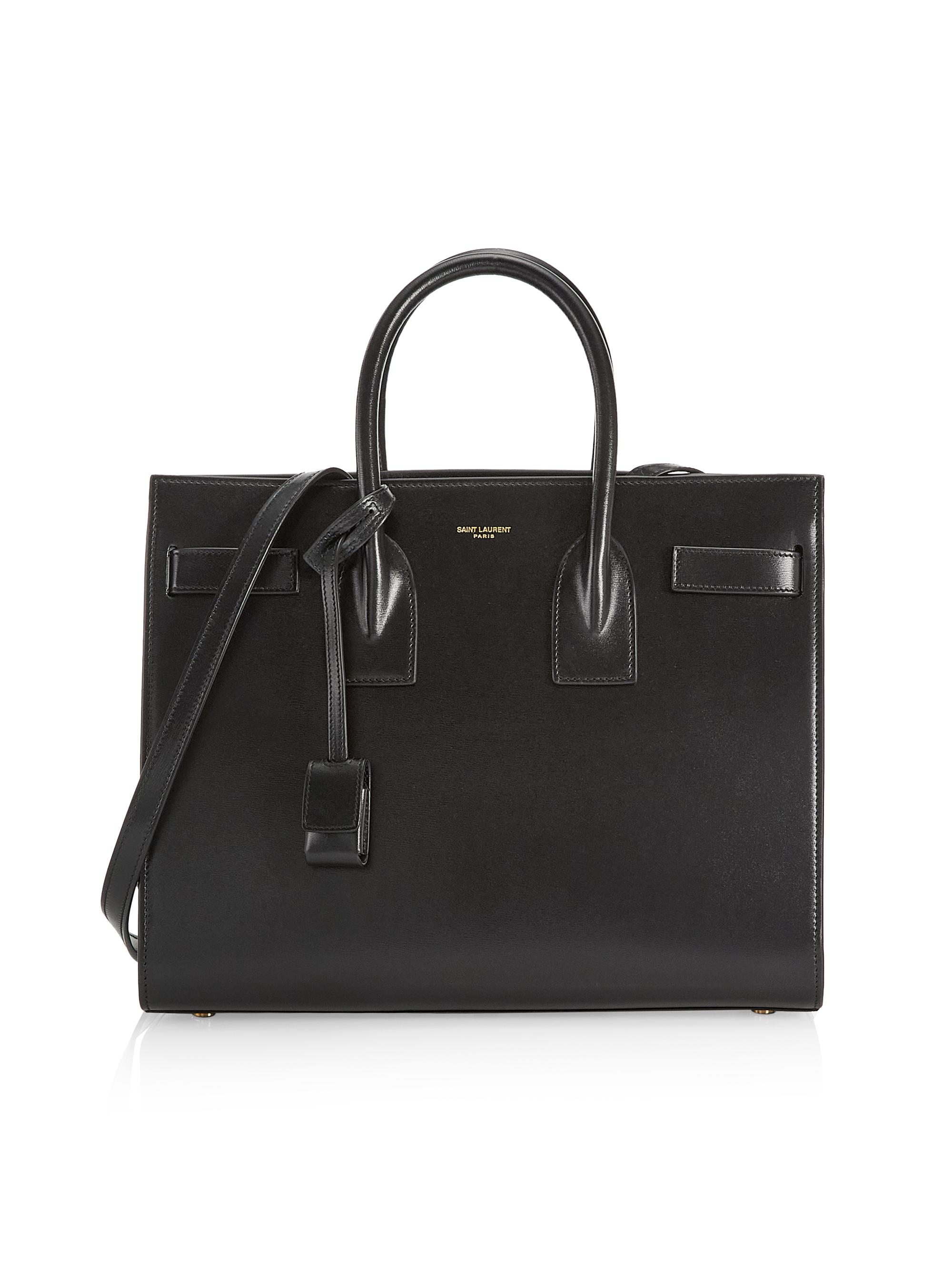 Saint Laurent Small Carryall Sac De Jour Leather Satchel | Saks