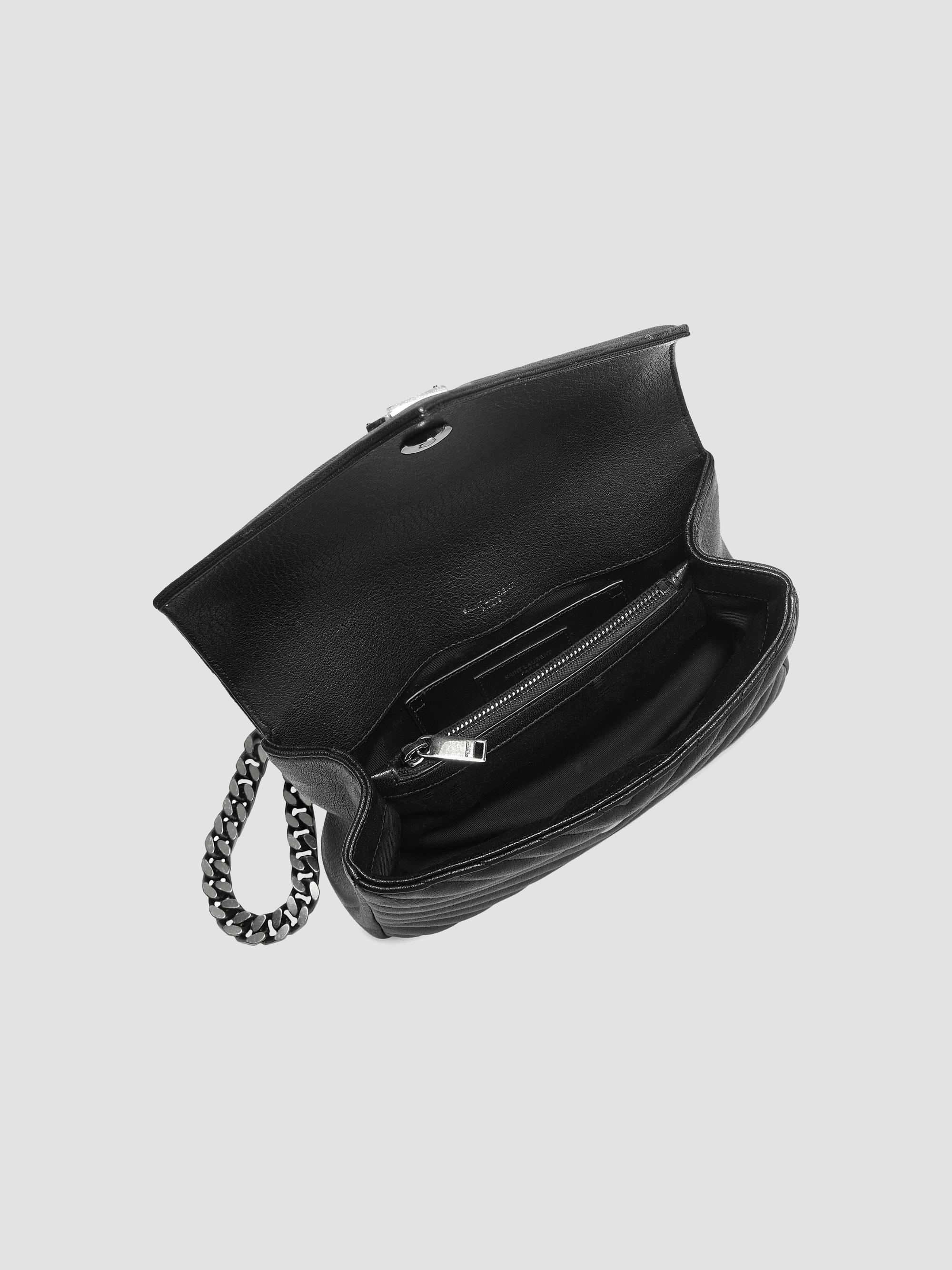 Saint Laurent College Medium in Quilted Leather | Saks Fifth Avenue