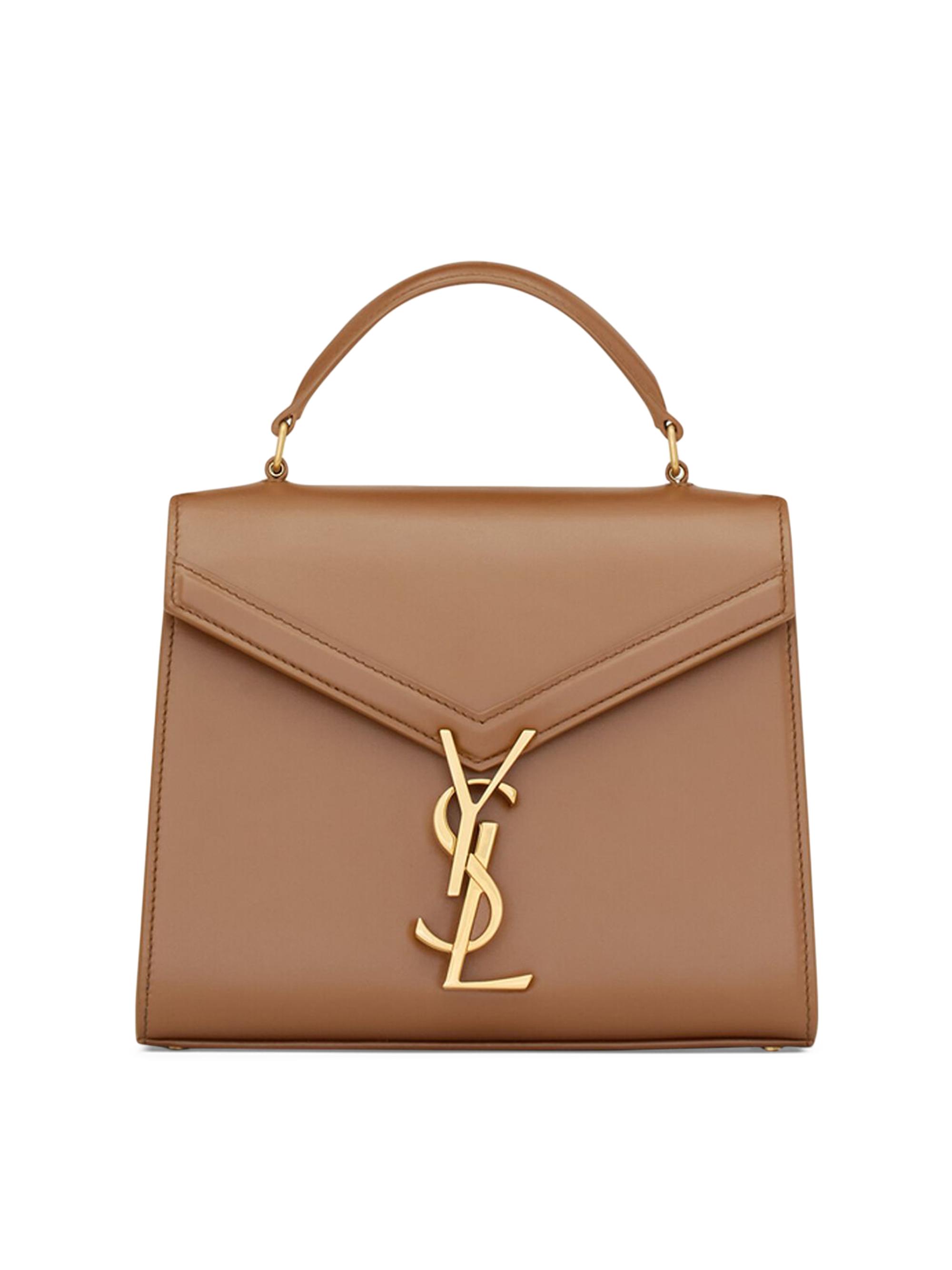 Saint Laurent Women's Cassandra Mini Top Handle Bag - Nero