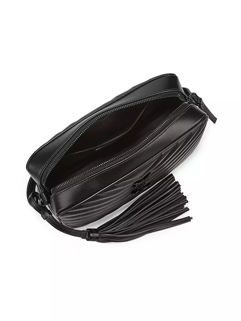Yves Saint Laurent (YSL) Black Lou Camera Bag (RRP £1,350)