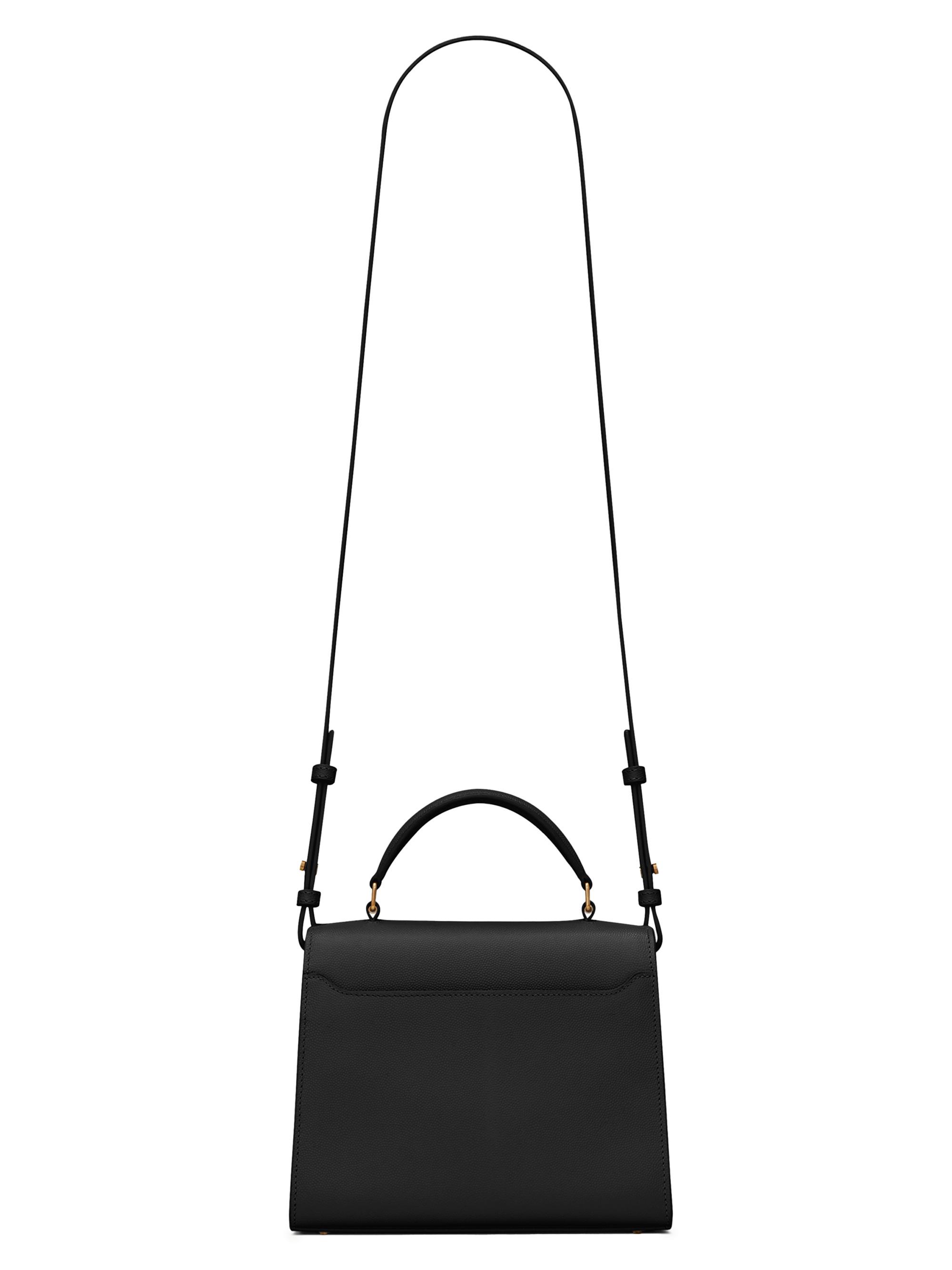 Saint Laurent カサンドラ トップハンドル ミニ CASSANDRA Mini top handle bag in BOX SAINT LAURENT | Saint