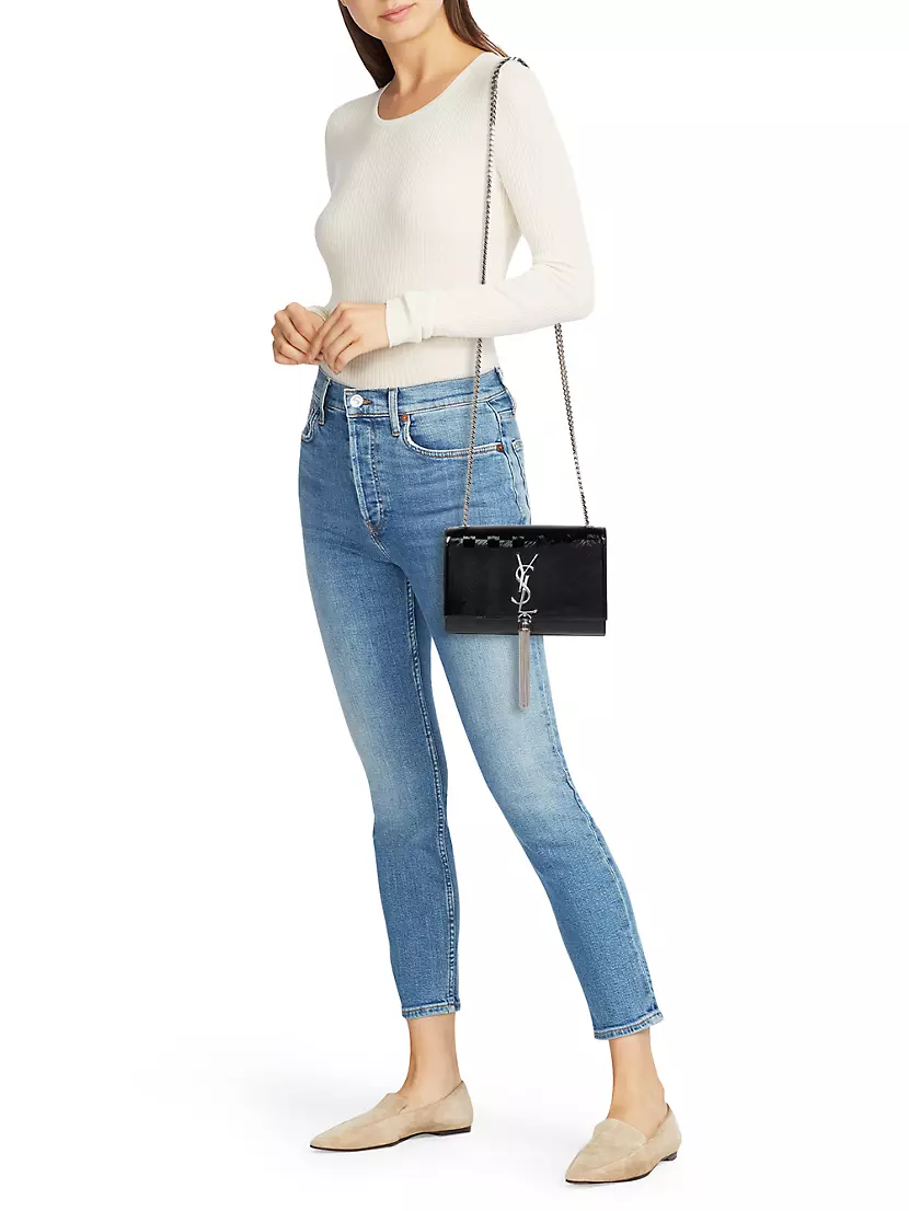 Saint Laurent Kate Small YSL Tassel Chain Shoulder Bag