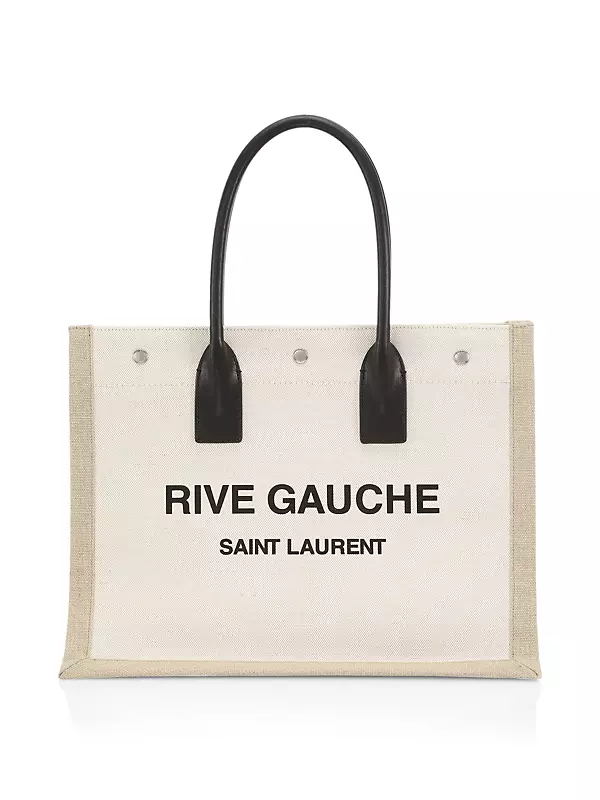 Yves Saint Laurent Rive Gauche Belt, White, Wide, Leather