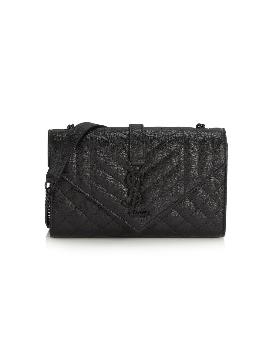 Saint Laurent正規品/送料関税込み ENVELOPE SMALL CROSS BAG Saint Laurent Kate Small Supple Reversible Chain Bag in