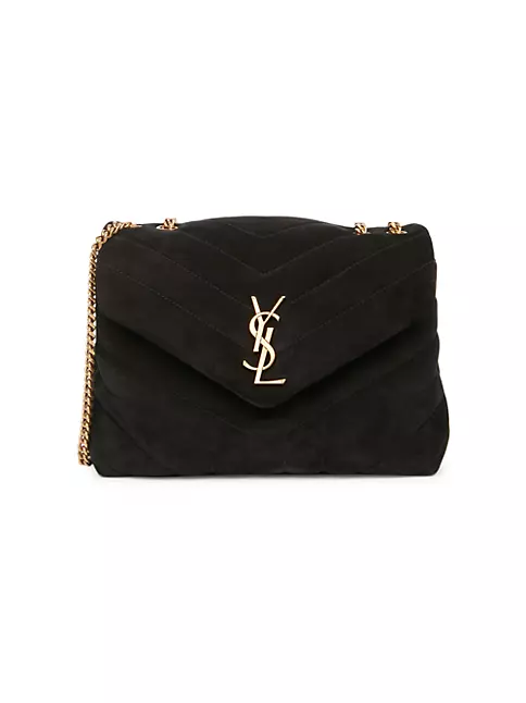 Louis Vuitton Monogram Charms and Velvet Chains Black & Beige Mini