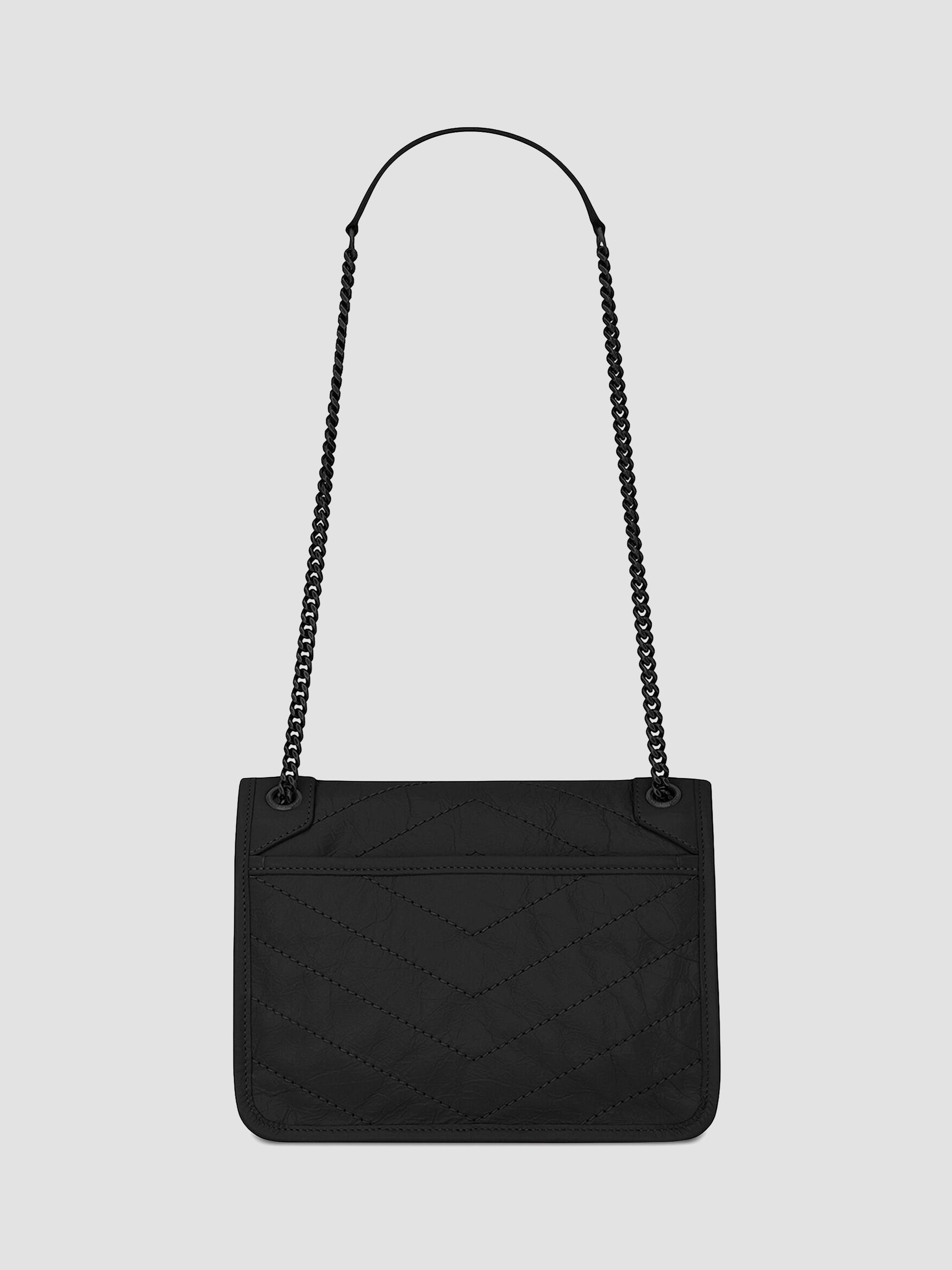 Saint Laurent Niki Baby Shoulder Bag in Vintage Leather | Saks
