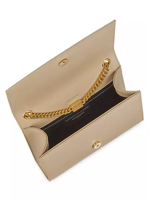 kate belt bag in grain de poudre-embossed leather