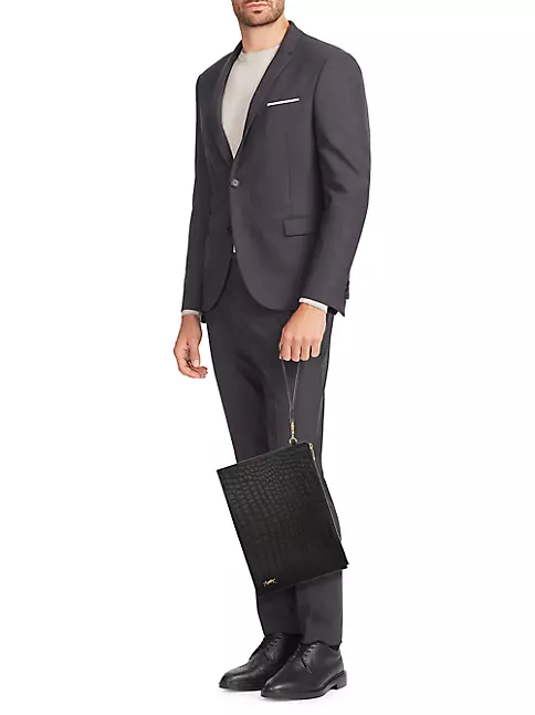 Yves Saint Laurent, Bags, Ysl Ipad Holder Crocodile Leather
