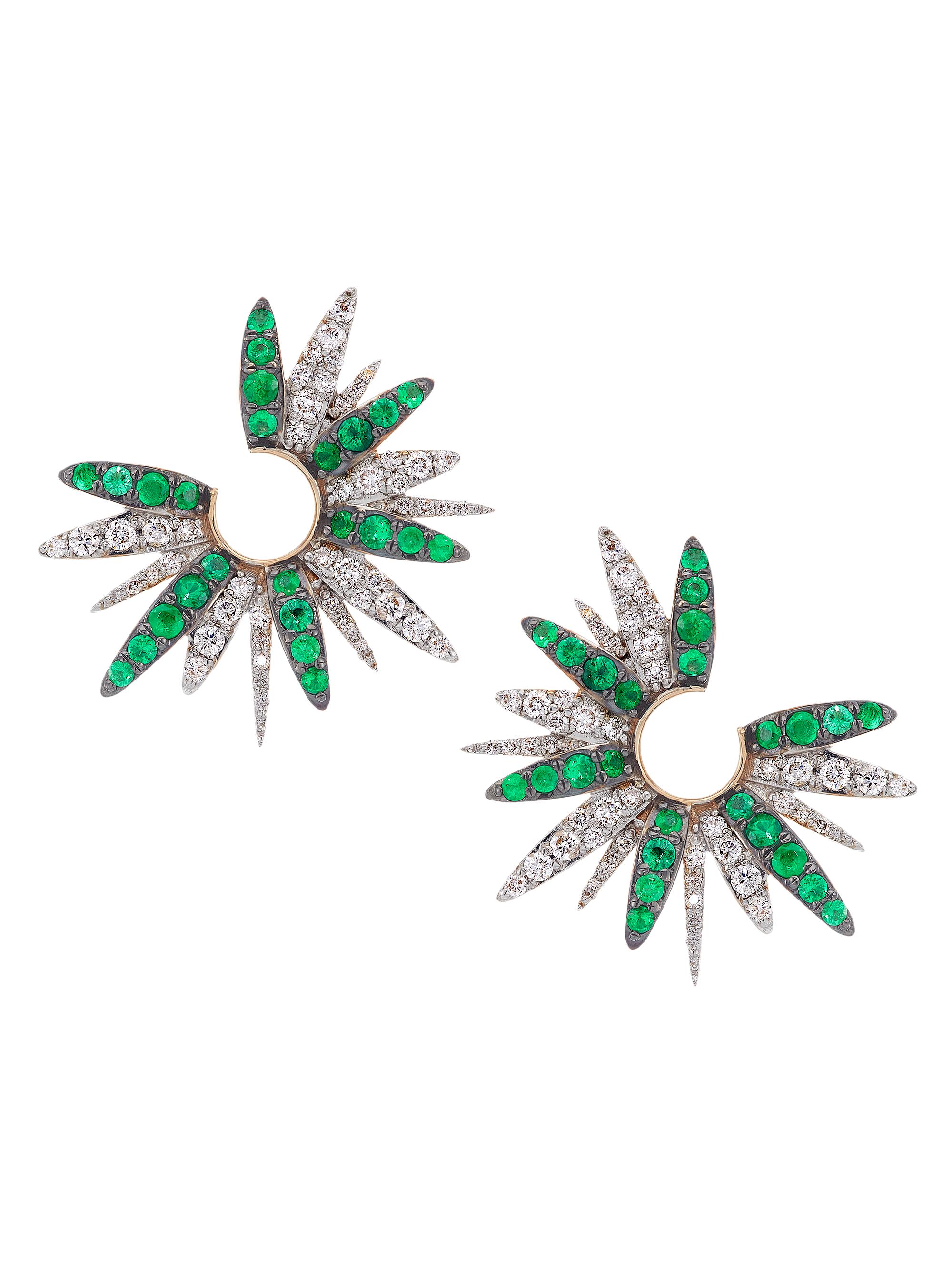 Bee Goddess Women's Hera 14K Gold & 0.81 TCW Diamond Earrings - Yellow Gold