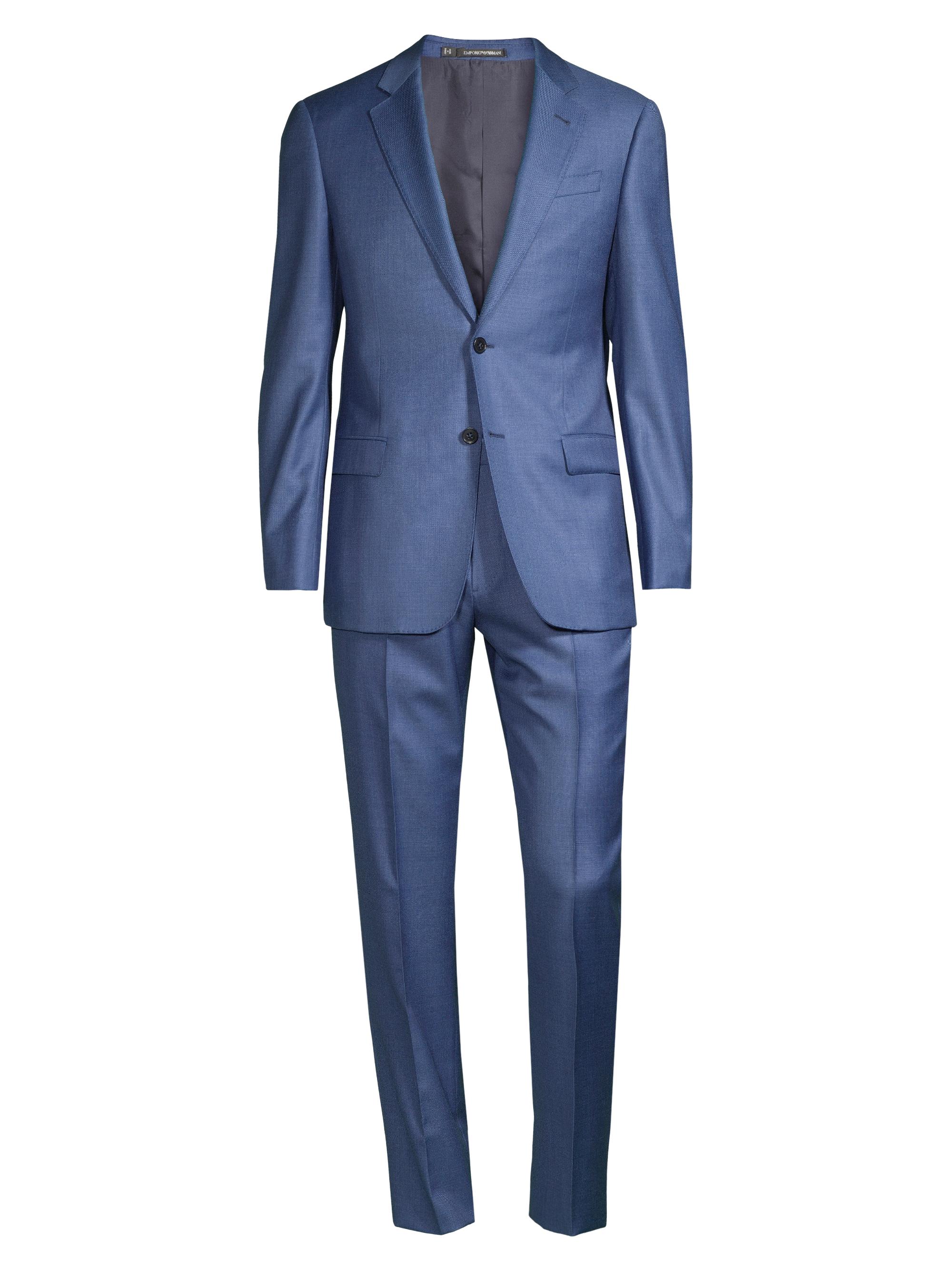 EMPORIO ARMANI スーツ Emporio Armani Solid Virgin Wool Suit | Saks Fifth Avenue