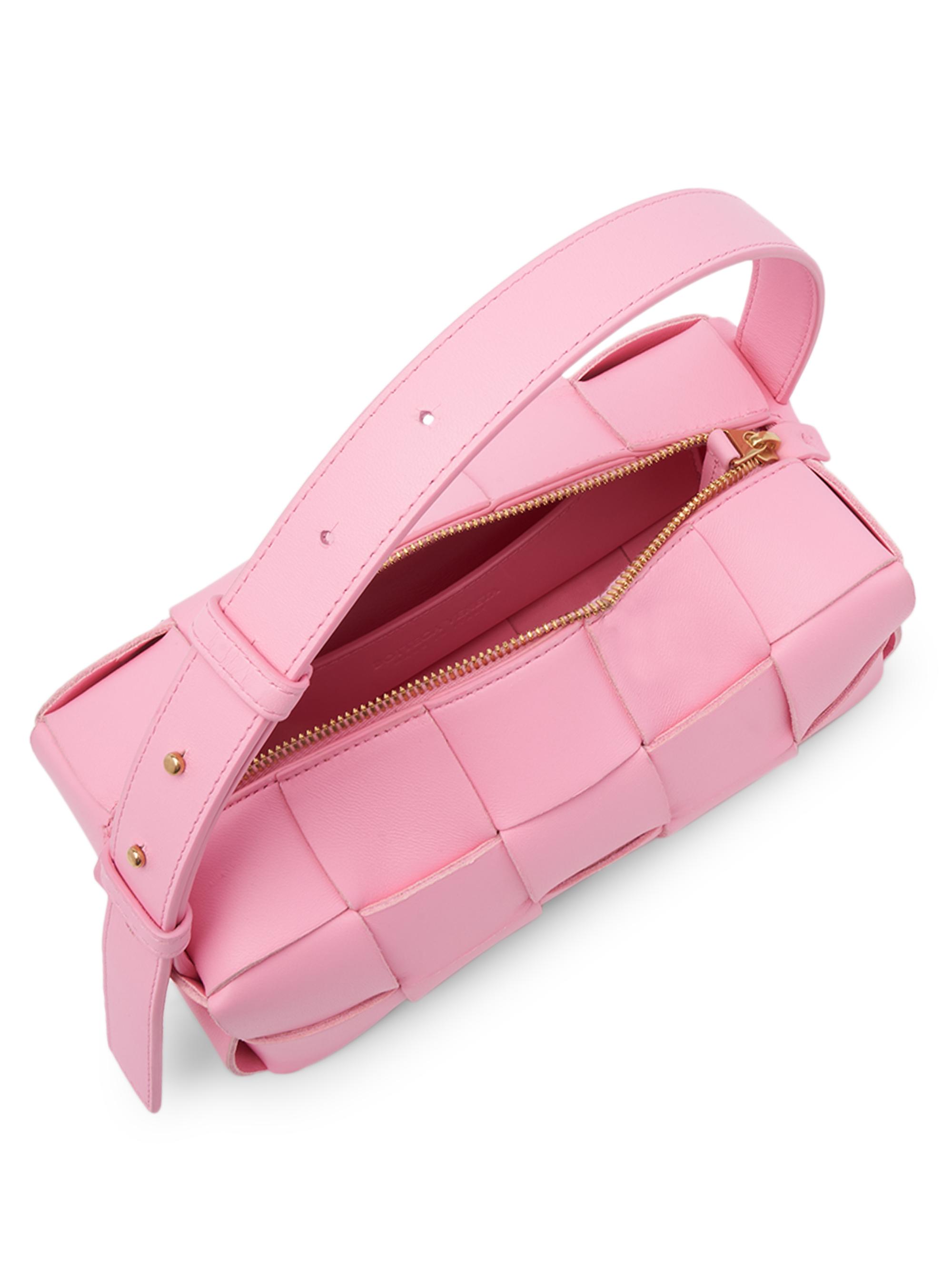 小物 BOTTEGA VENETA Buy Bottega Veneta Check Print Coin Pouch 'Red/Black