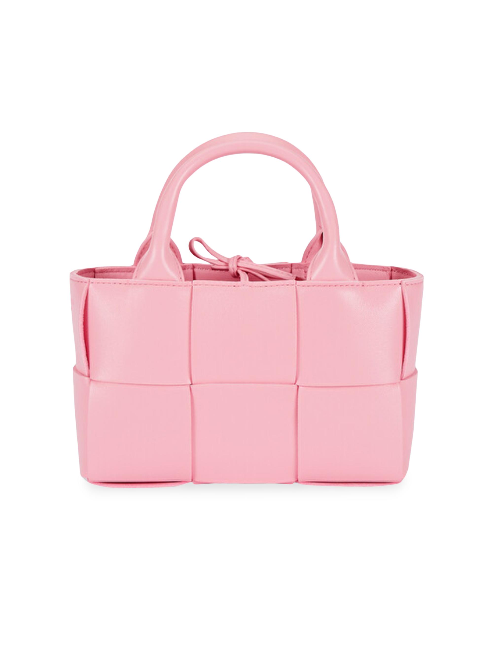 Bottega Veneta Women's Candy Arco Leather Tote - Ribbon Gold