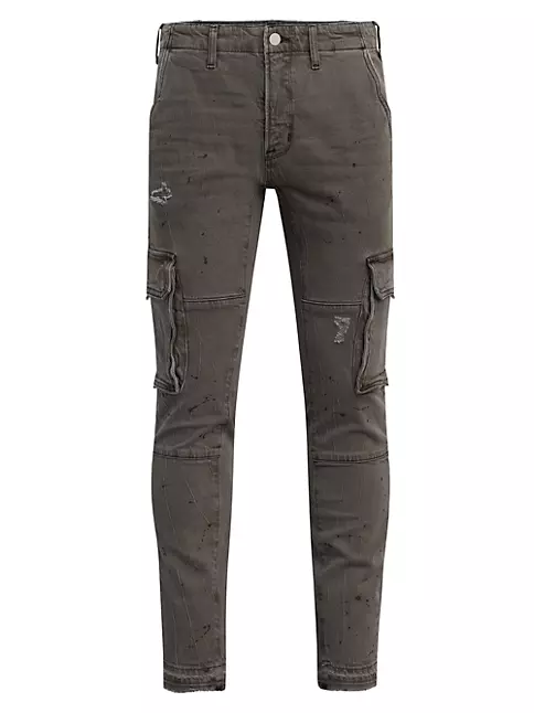 Hudson Jeans Men's Skinny Cargo Pants - Dusk Grey - Size 38