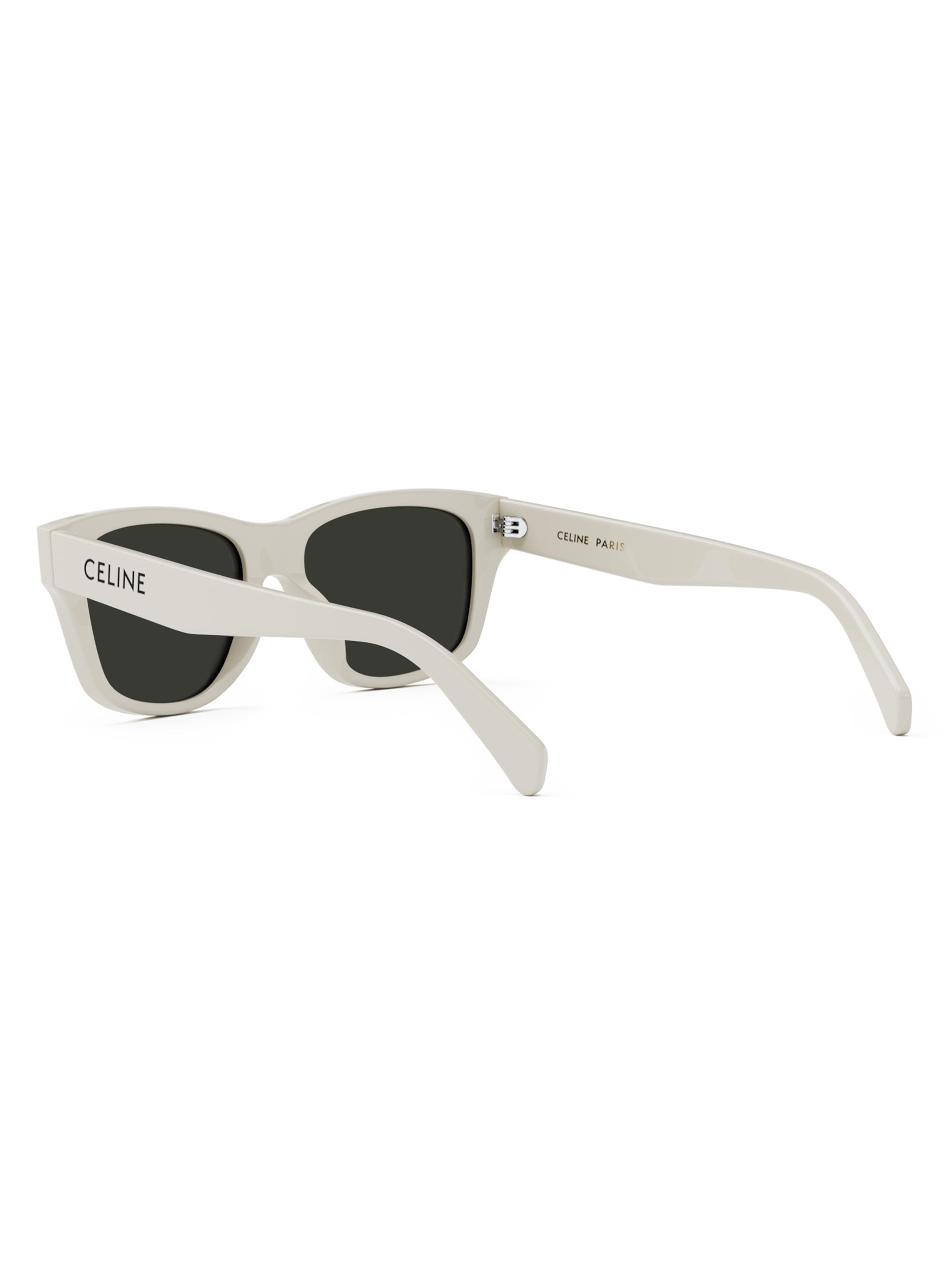 Celine Monochroms 03 56MM Square Sunglasses White CELINE Monochroms 03 56MM Square Sunglasses | Saks Fifth Avenue main image 4