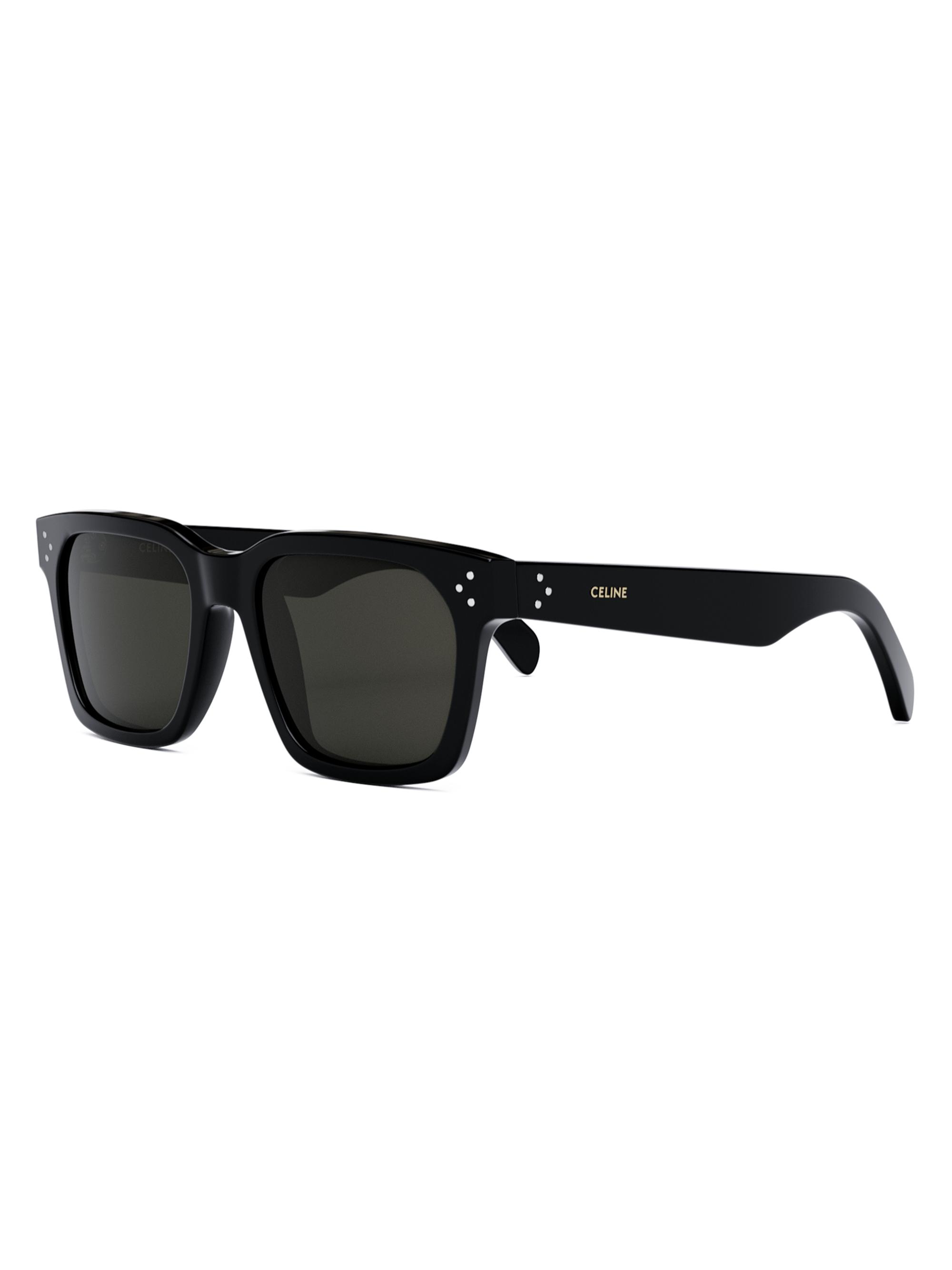 CELINE 57MM Flat-Top Rectangular Sunglasses | Saks Fifth Avenue