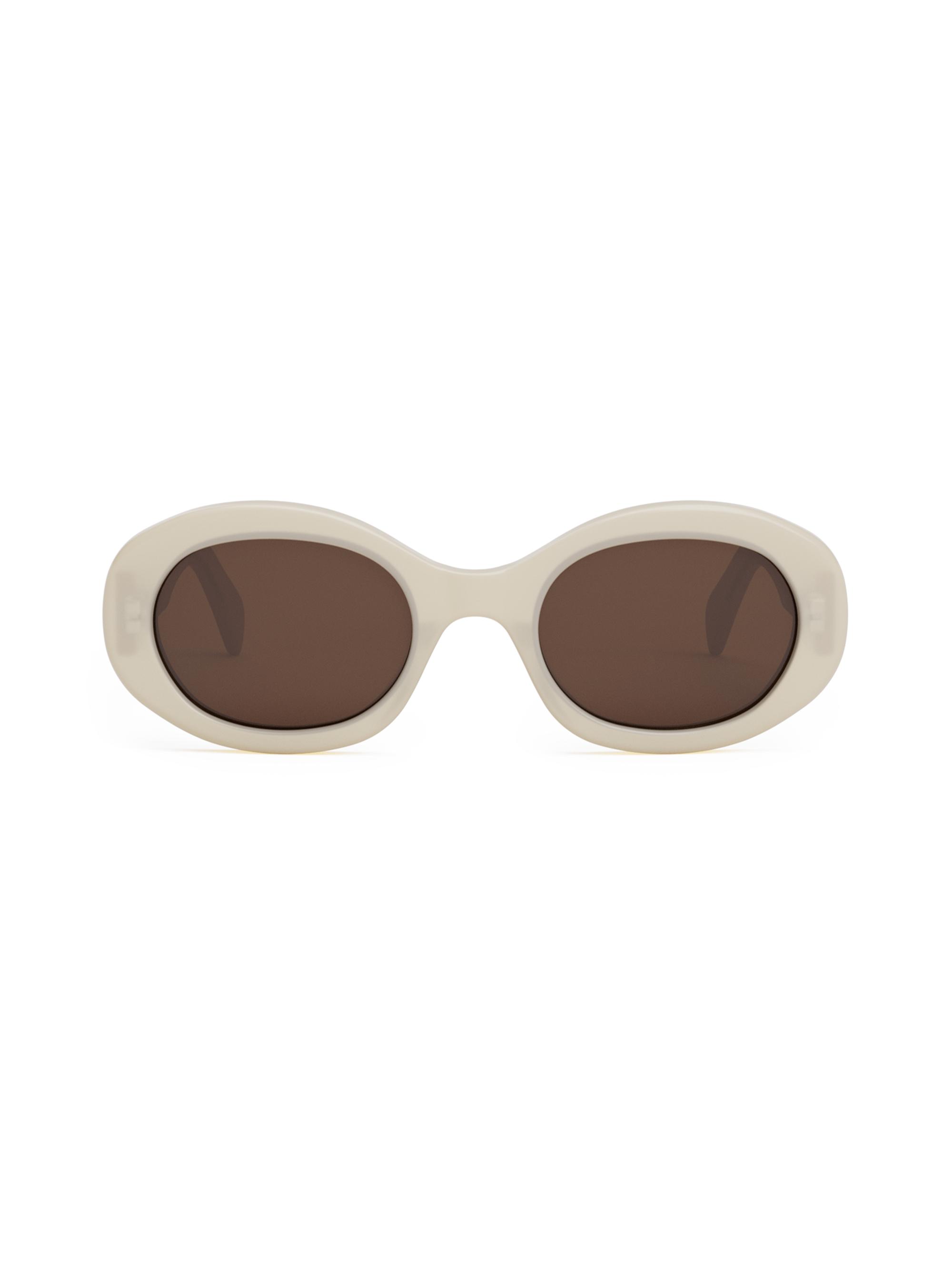 CELINE Triomphe 51MM Oval Sunglasses | Saks Fifth Avenue