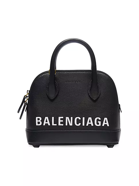 Ville XXS Top Handle Bag in Black Balenciaga