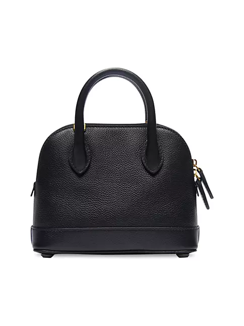 BALENCIAGA Women's Ville XXS Top Handle Bag Leather in Black